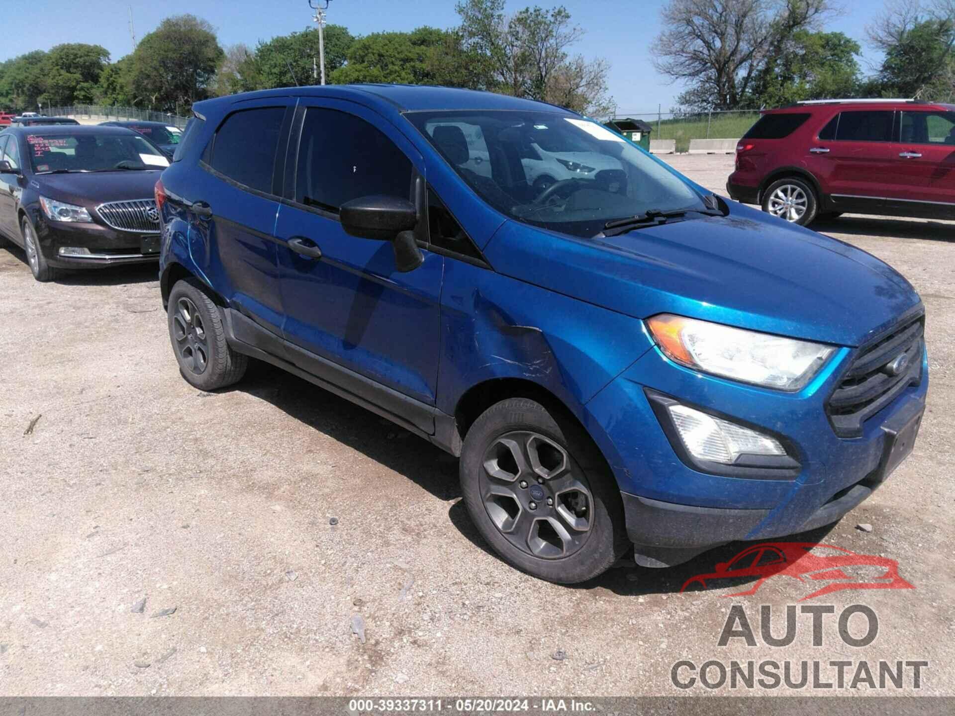 FORD ECOSPORT 2018 - MAJ3P1RE5JC168560