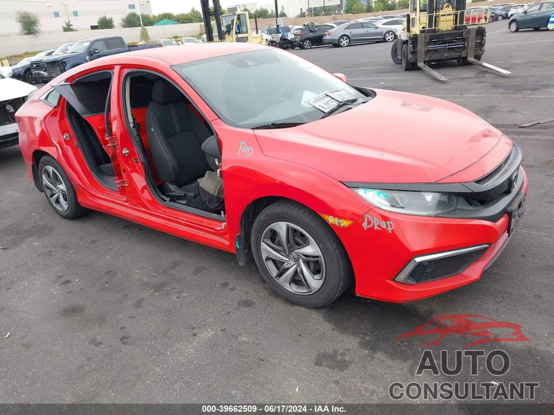 HONDA CIVIC 2019 - 2HGFC2F63KH559079