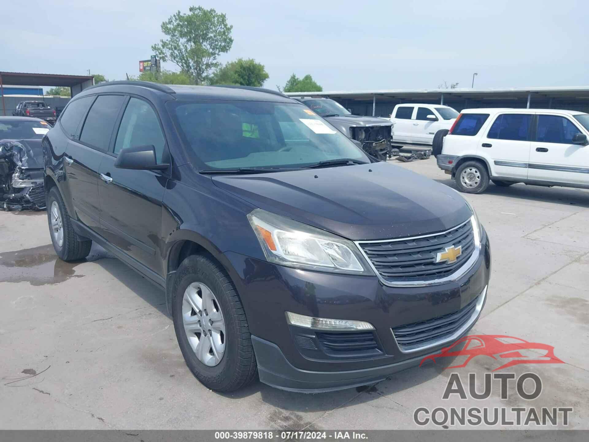 CHEVROLET TRAVERSE 2016 - 1GNKRFED1GJ237329