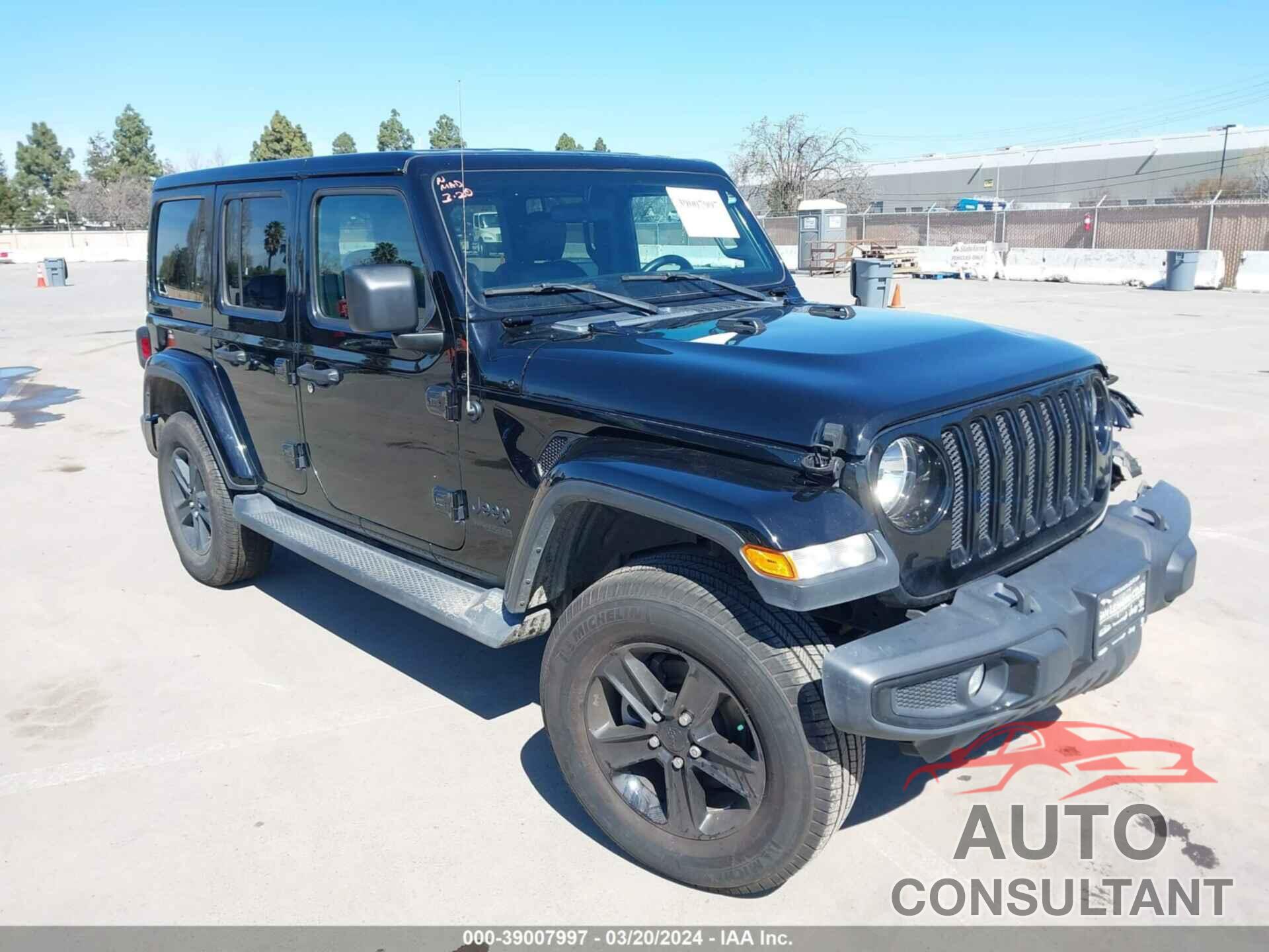 JEEP WRANGLER UNLIMITED 2020 - 1C4HJXEN5LW245780