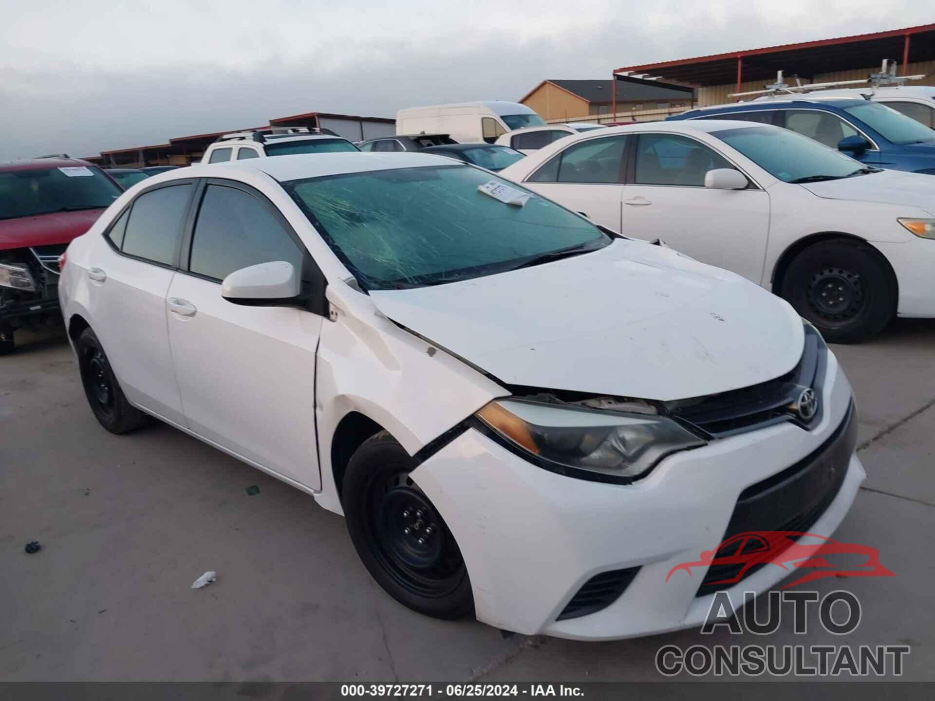 TOYOTA COROLLA 2016 - 5YFBURHE3GP389833