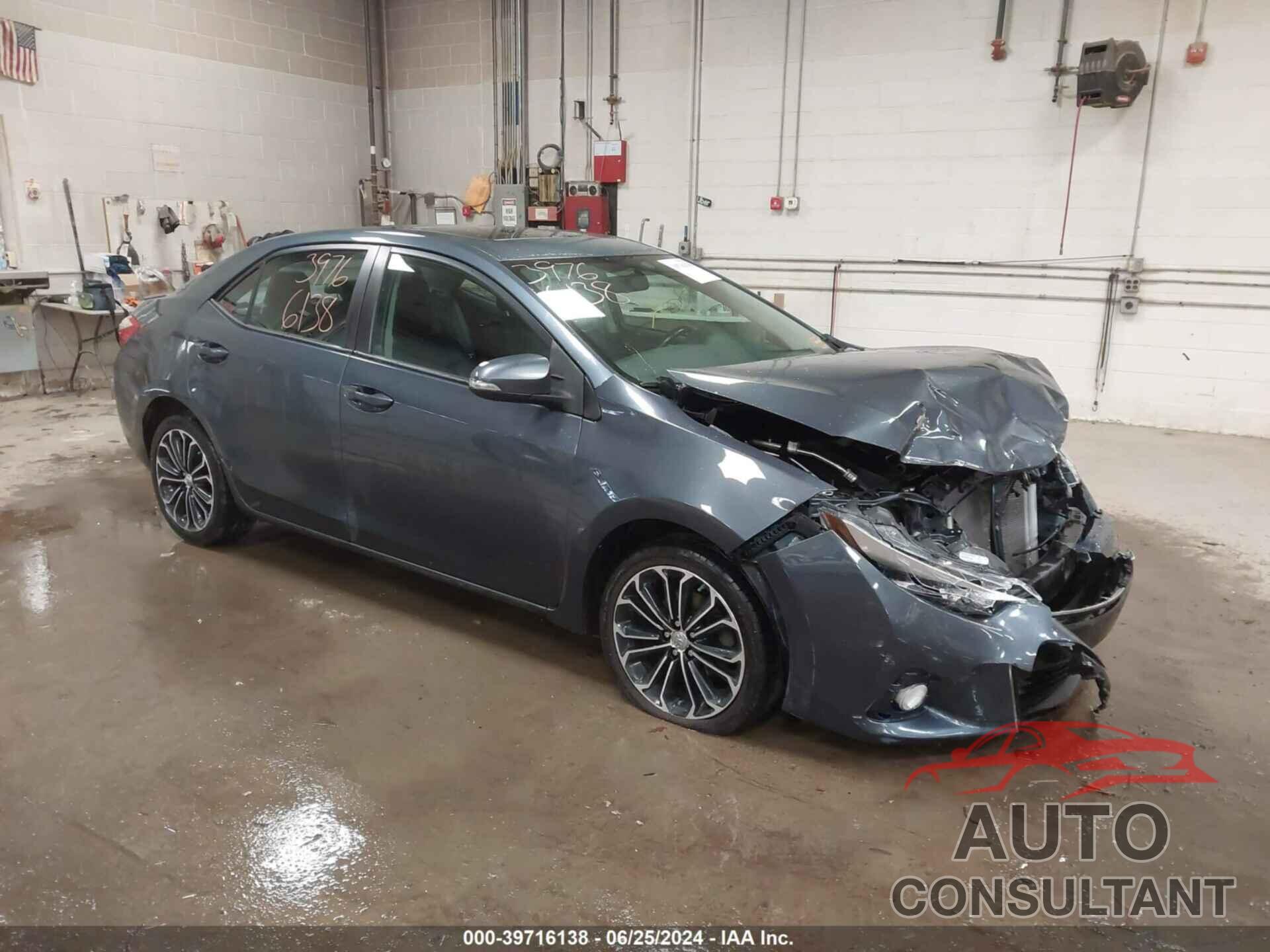 TOYOTA COROLLA 2016 - 2T1BURHE3GC584752