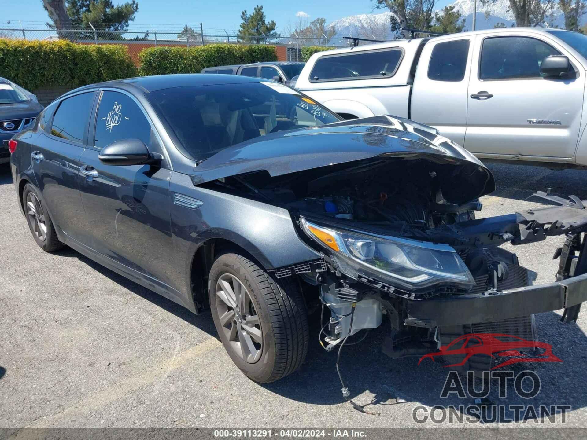 KIA OPTIMA 2020 - 5XXGT4L32LG451520
