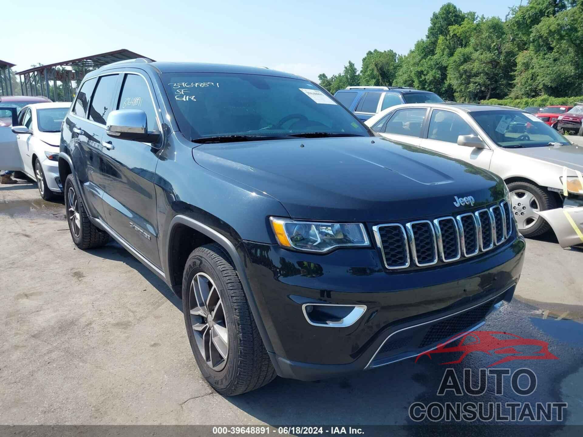 JEEP GRAND CHEROKEE 2017 - 1C4RJFBG1HC632081