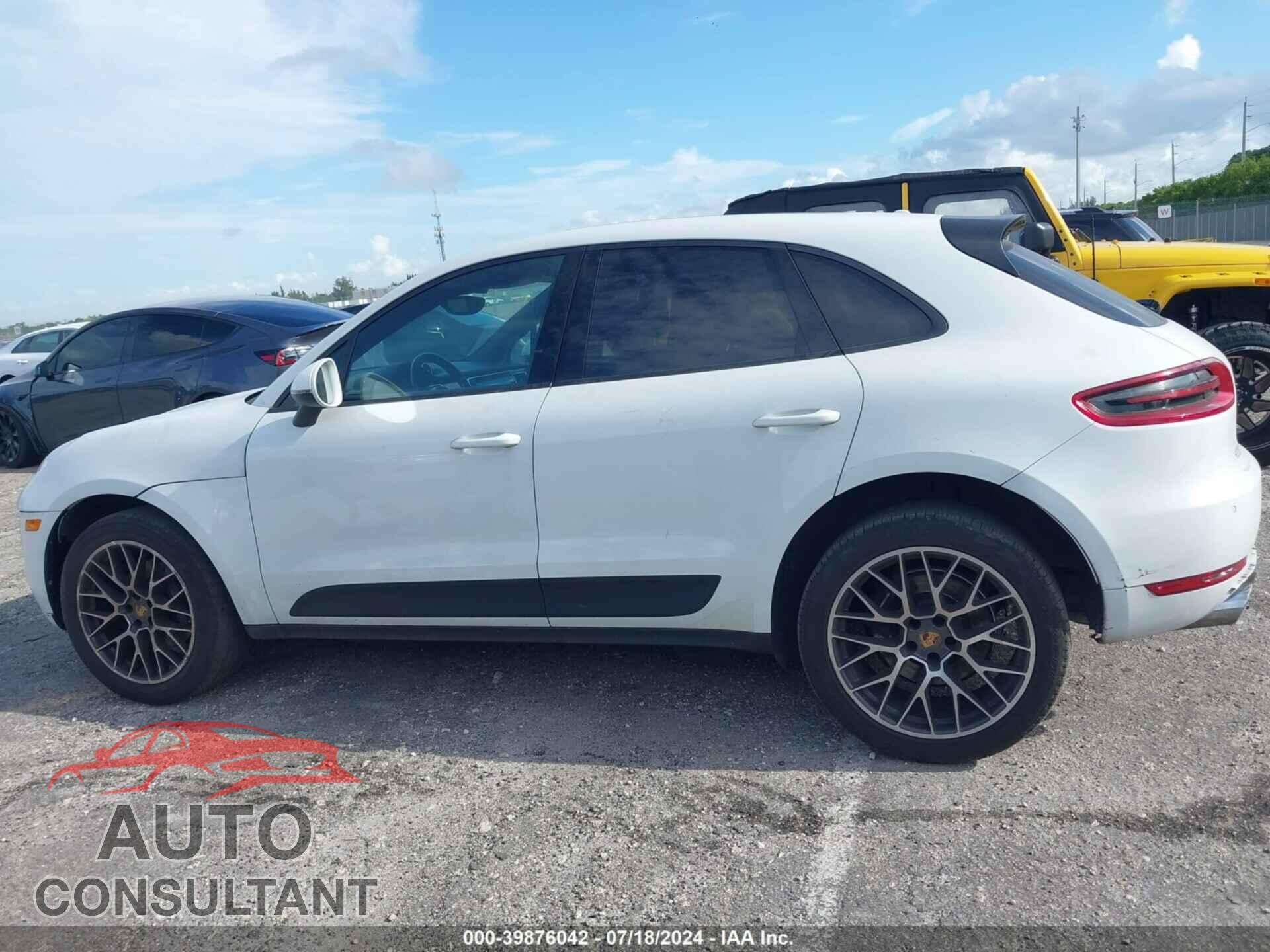 PORSCHE MACAN 2018 - WP1AA2A5XJLB22855