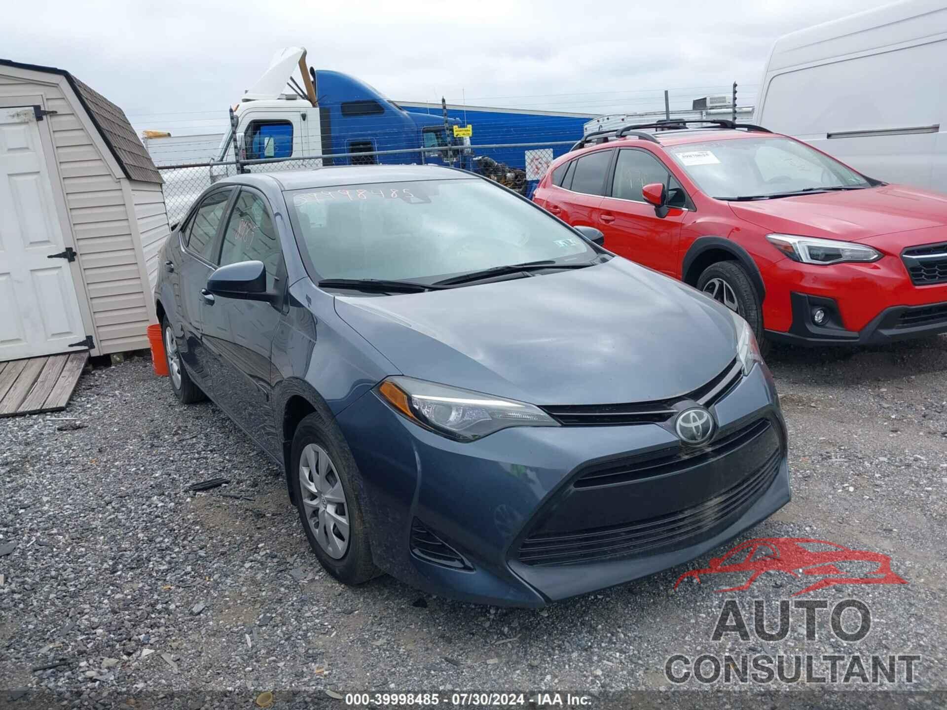TOYOTA COROLLA 2017 - 2T1BURHE6HC791377
