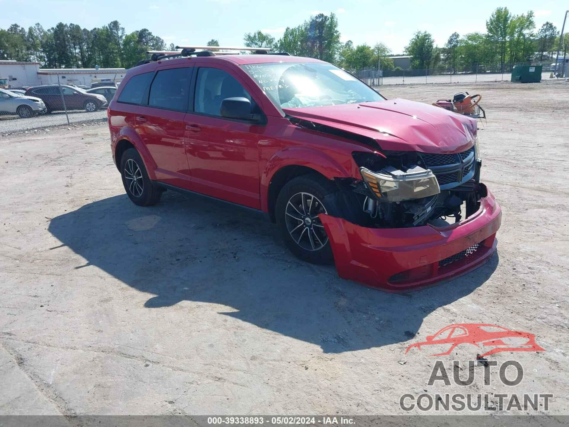 DODGE JOURNEY 2018 - 3C4PDCAB7JT443495