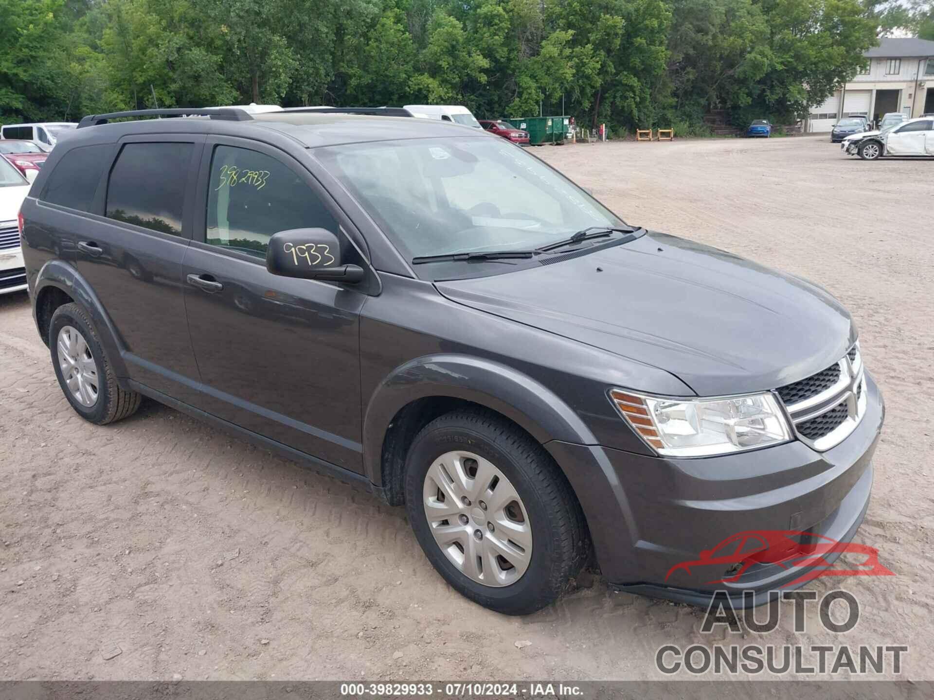 DODGE JOURNEY 2018 - 3C4PDCAB0JT518425