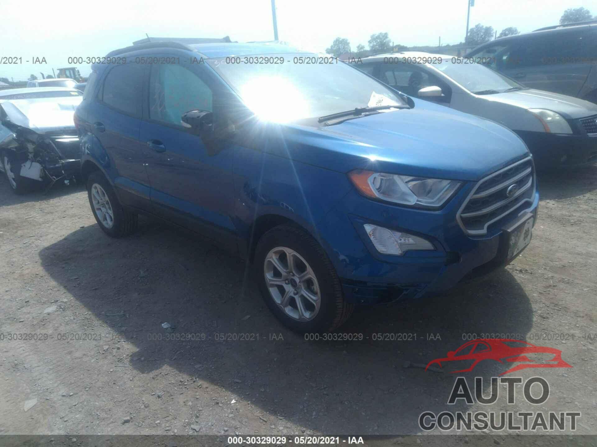 FORD ECOSPORT 2020 - MAJ6S3GL5LC348455