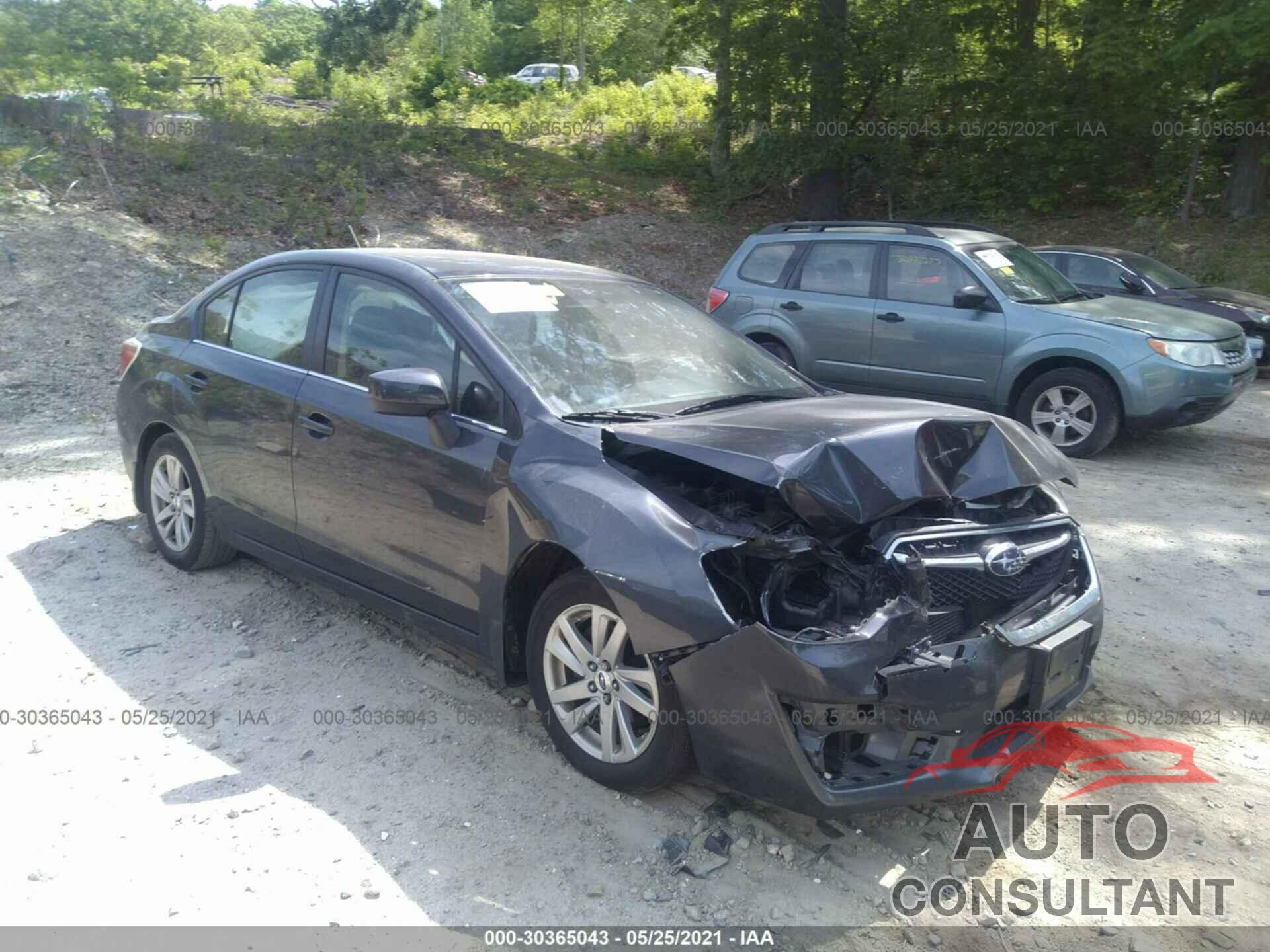 SUBARU IMPREZA SEDAN 2016 - JF1GJAB64GH020725
