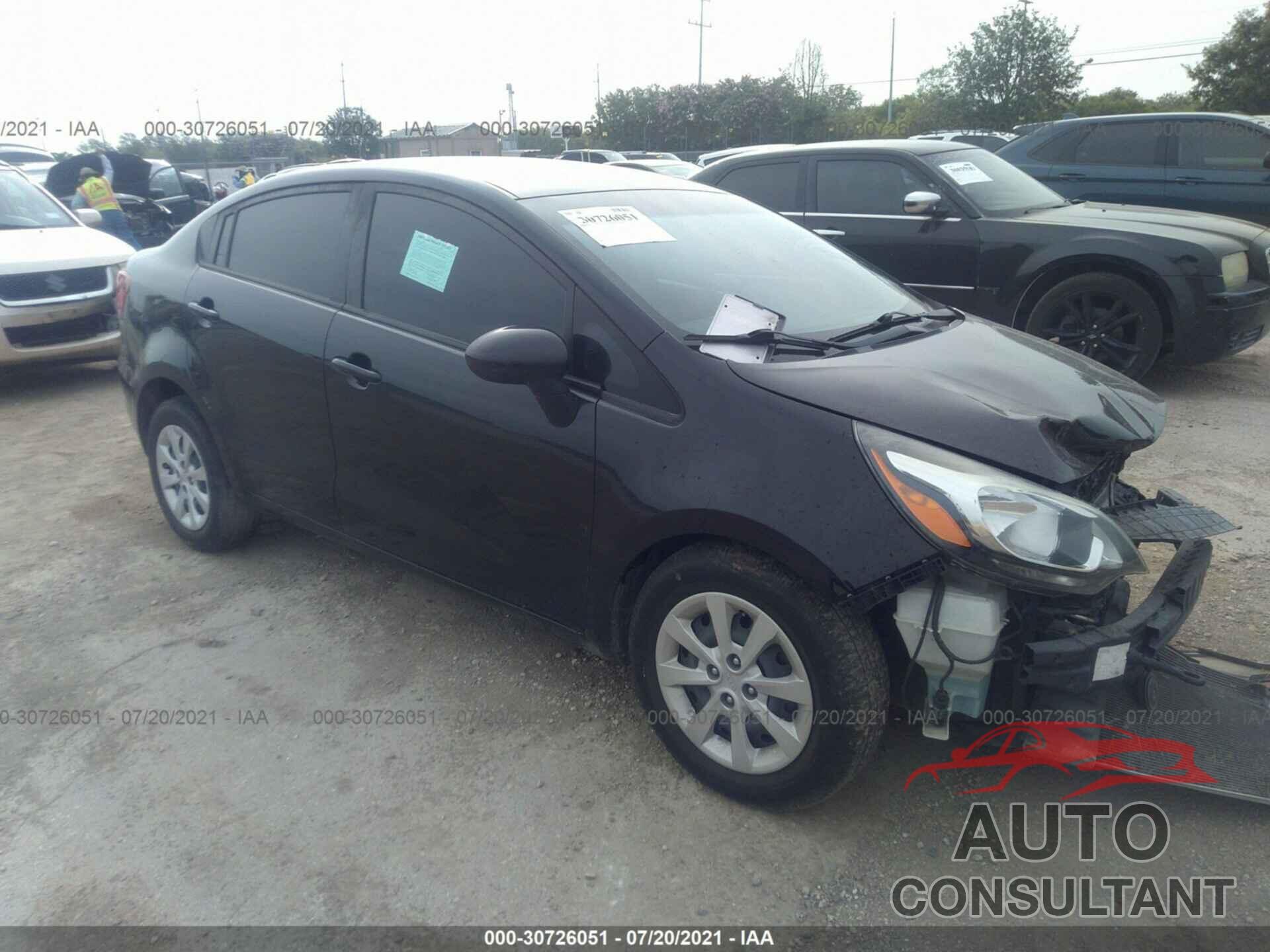 KIA RIO 2017 - KNADM4A38H6100875