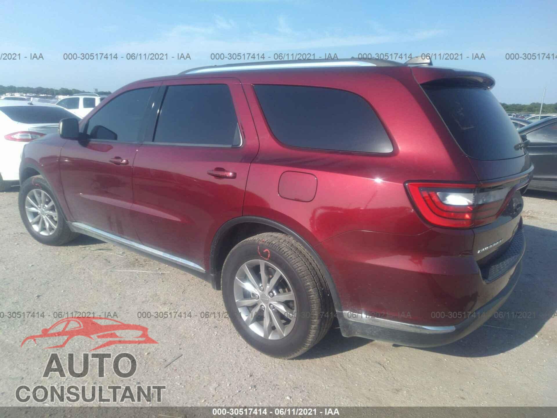 DODGE DURANGO 2017 - 1C4RDHAG0HC790898