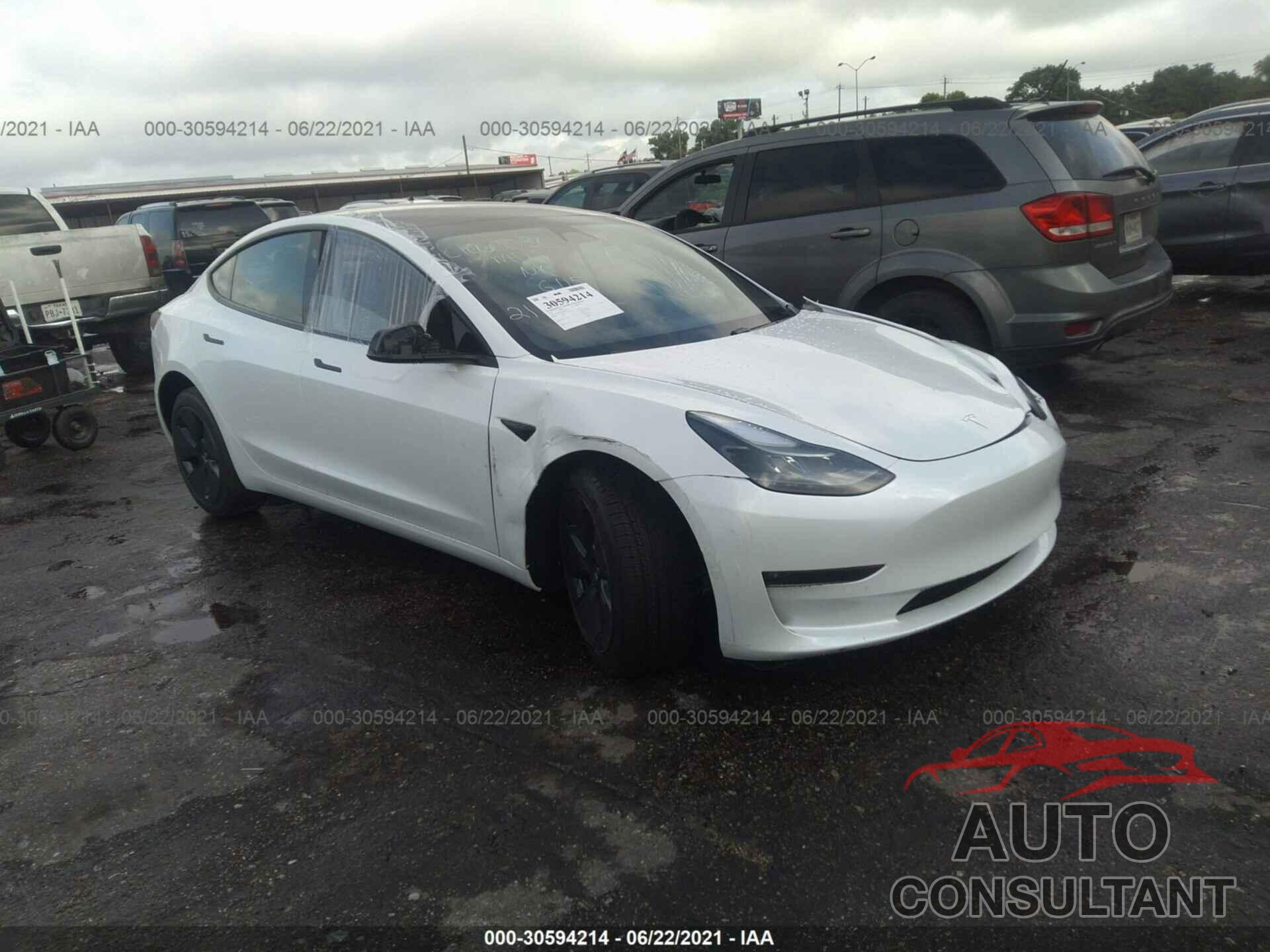 TESLA MODEL 3 2021 - 5YJ3E1EB4MF983433