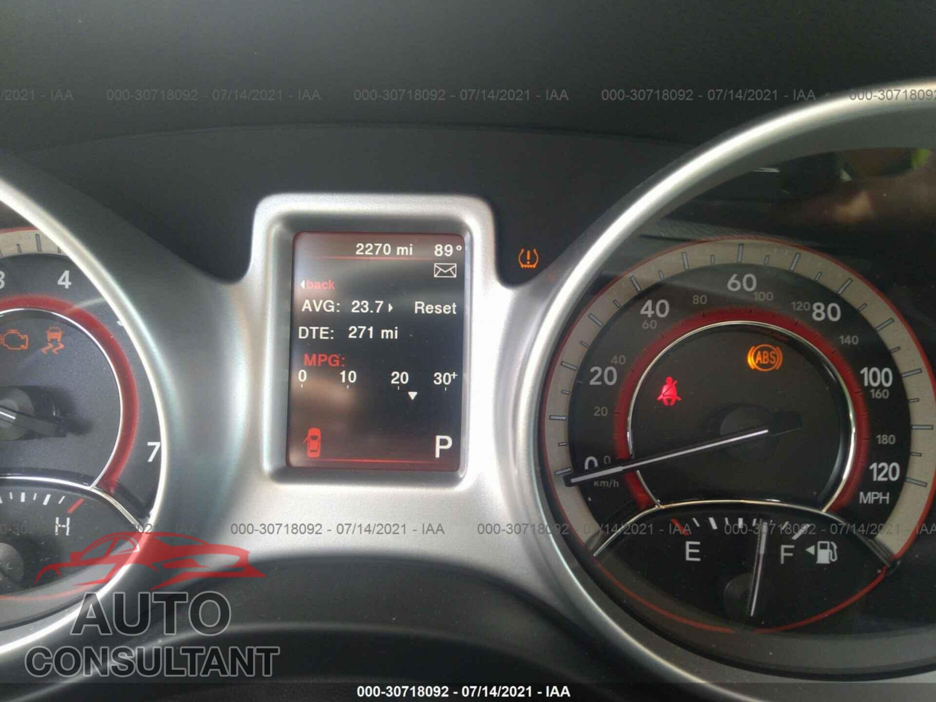 DODGE JOURNEY 2020 - 3C4PDCAB0LT274178