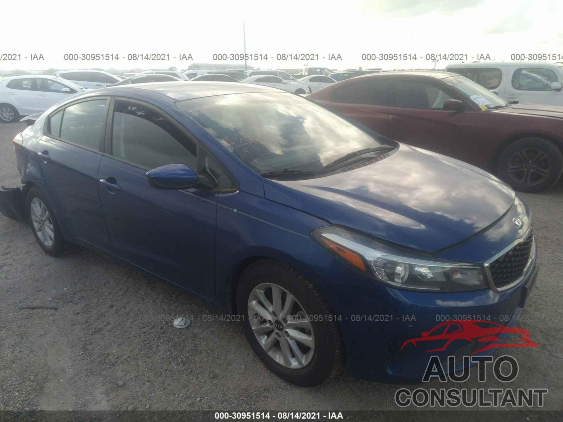 KIA FORTE 2017 - 3KPFL4A70HE155896