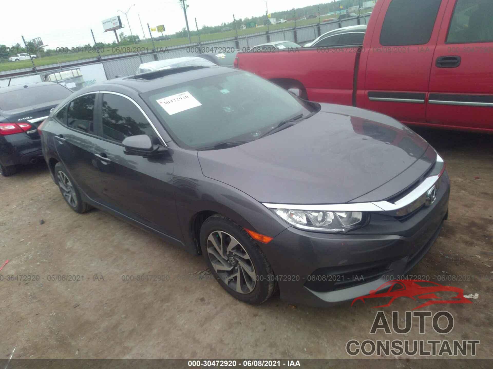 HONDA CIVIC SEDAN 2017 - 19XFC2F71HE038941