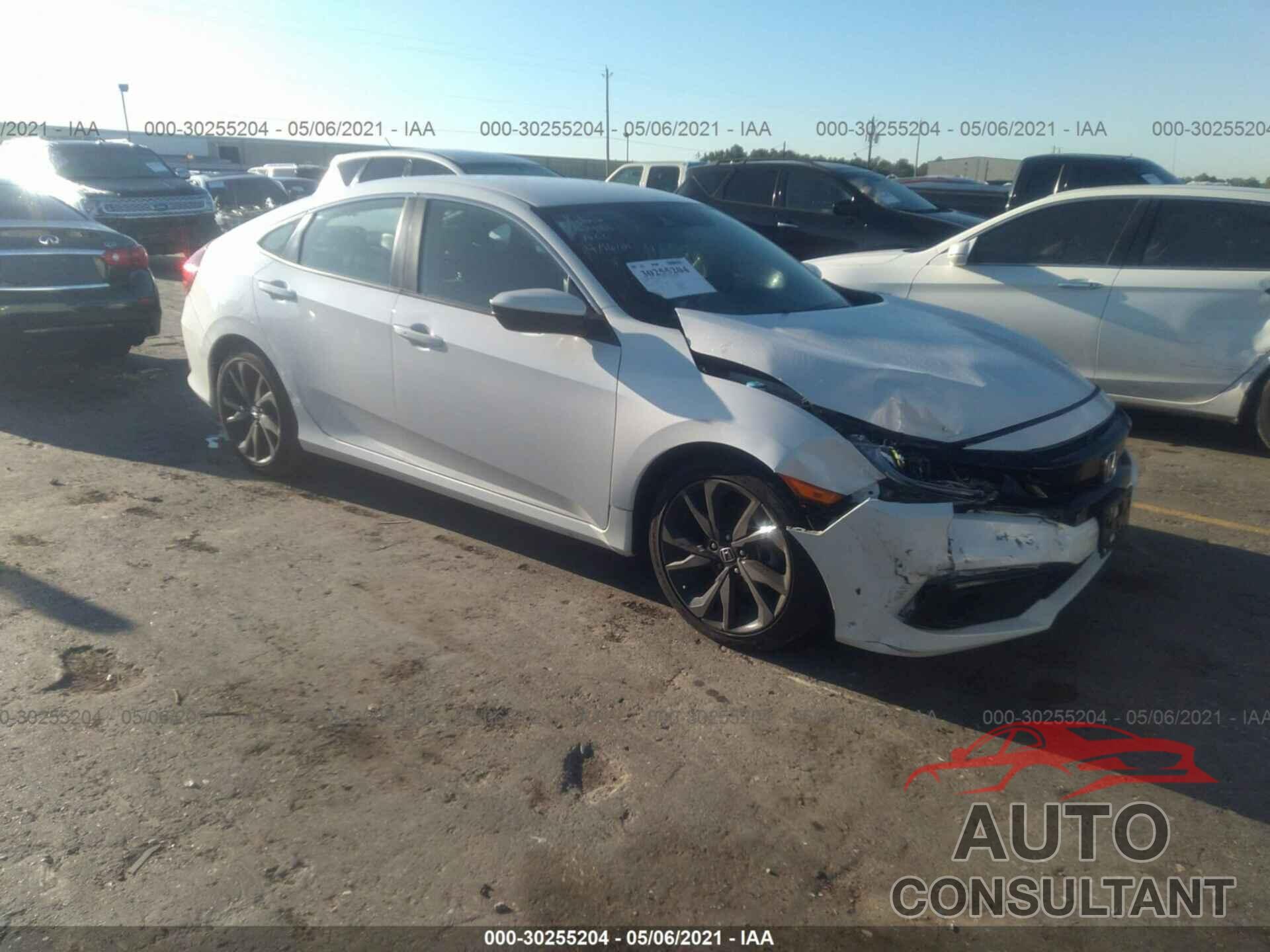 HONDA CIVIC SEDAN 2019 - 2HGFC2F83KH505508