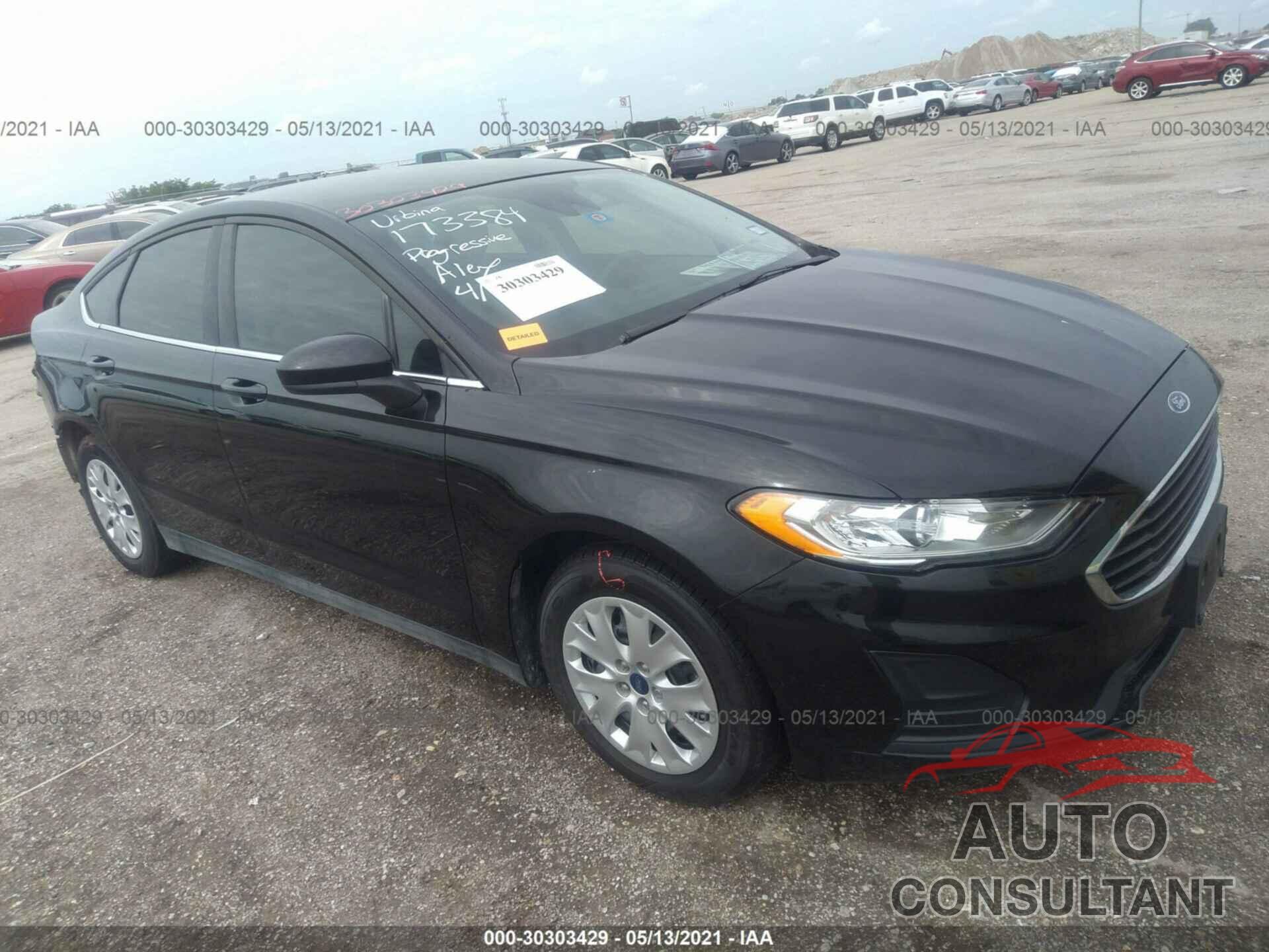 FORD FUSION 2020 - 3FA6P0G77LR110997