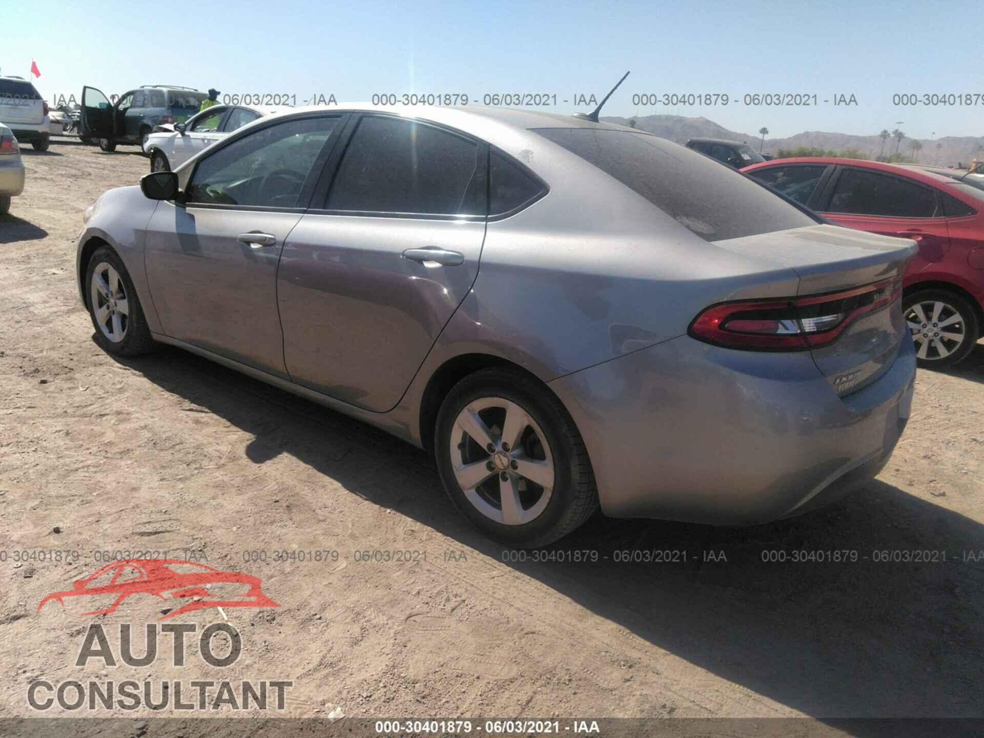DODGE DART 2016 - 1C3CDFBB2GD517536
