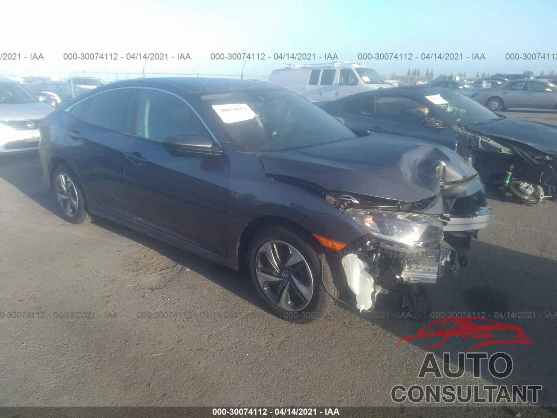 HONDA CIVIC SEDAN 2020 - 19XFC2F68LE208292