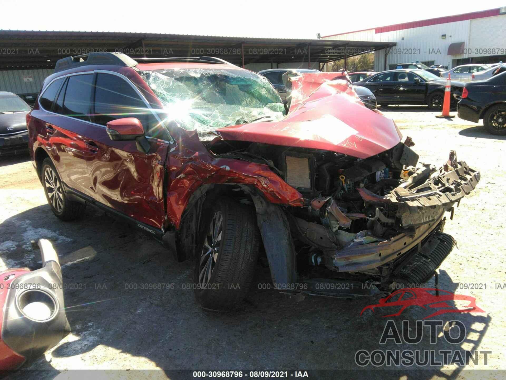 SUBARU OUTBACK 2017 - 4S4BSANC6H3354378