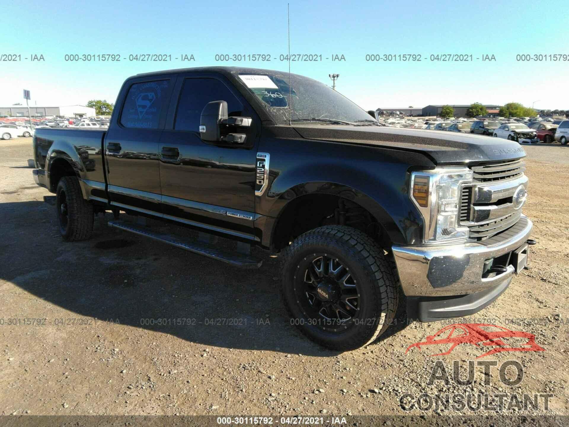 FORD SUPER DUTY F-250 SRW 2018 - 1FT7W2BT6JEB89984