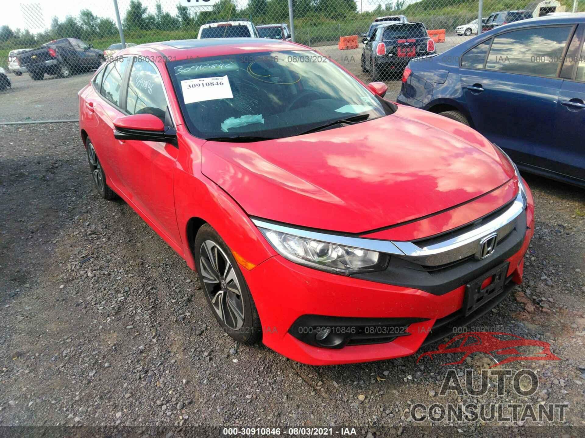 HONDA CIVIC SEDAN 2017 - 2HGFC1F33HH642553