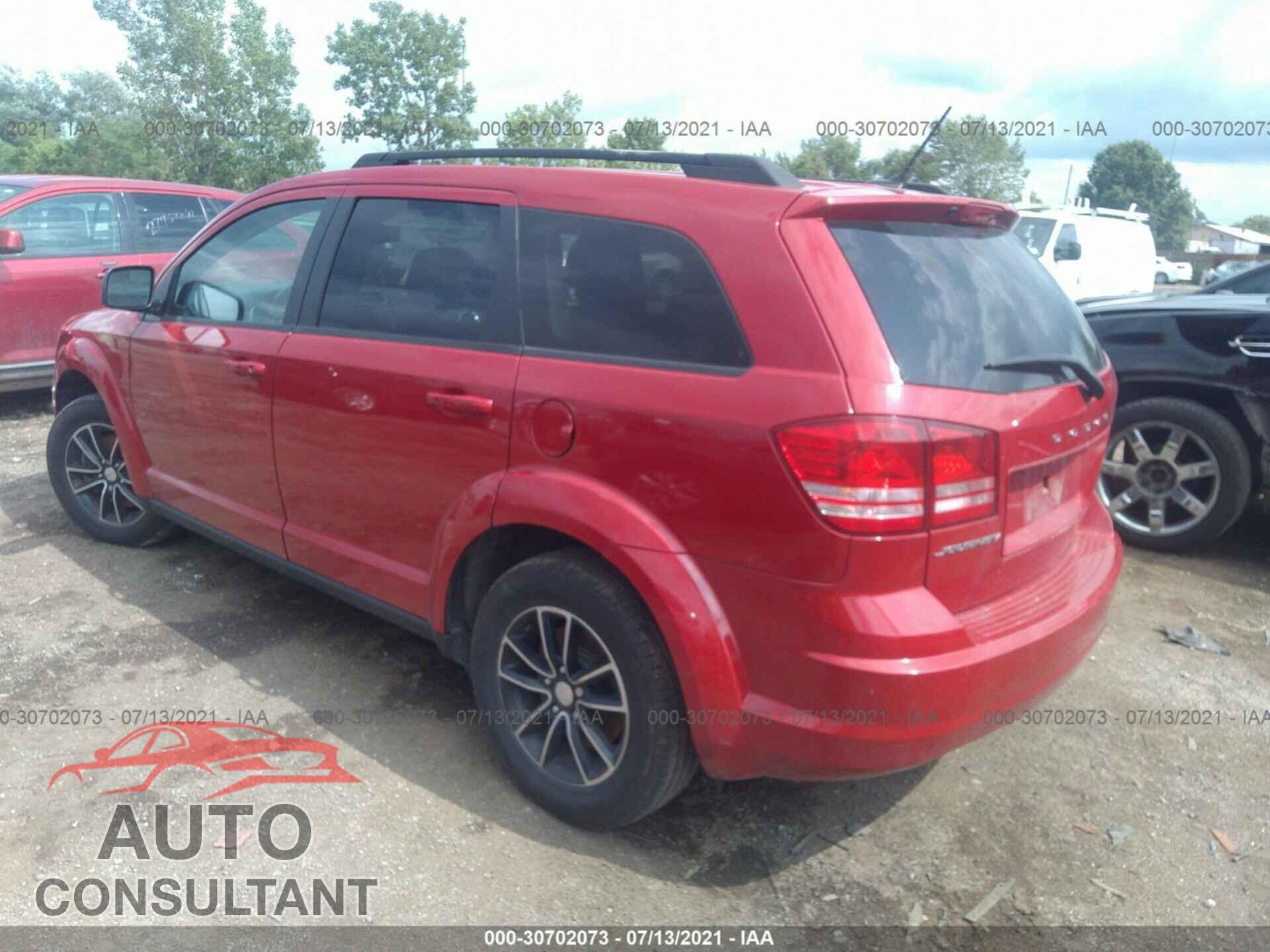 DODGE JOURNEY 2017 - 3C4PDCAB5HT634665