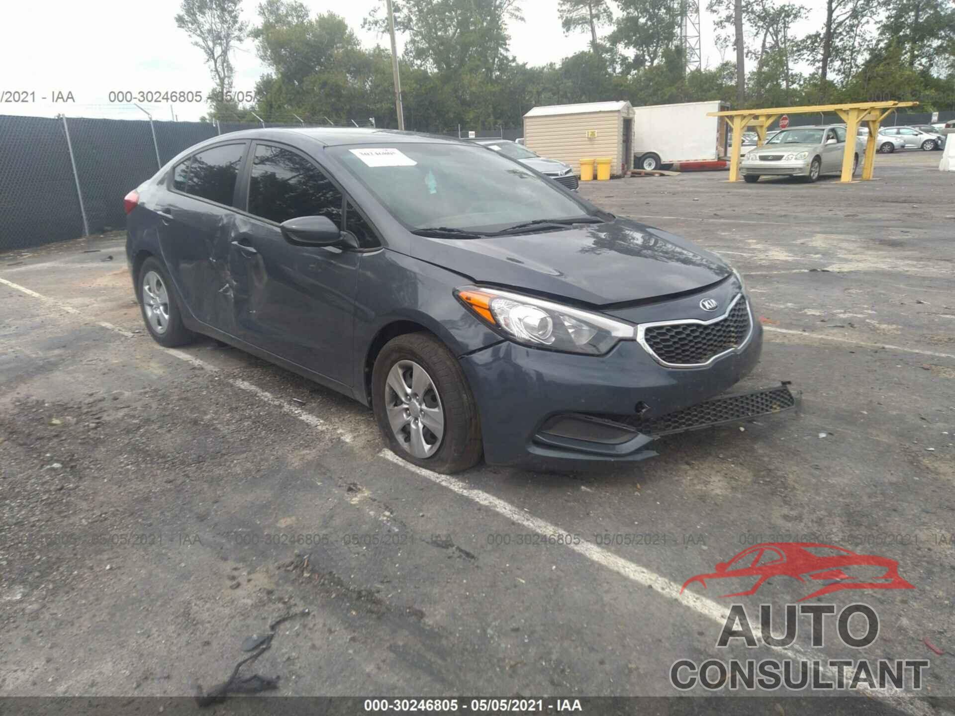 KIA FORTE 2016 - KNAFK4A6XG5564165
