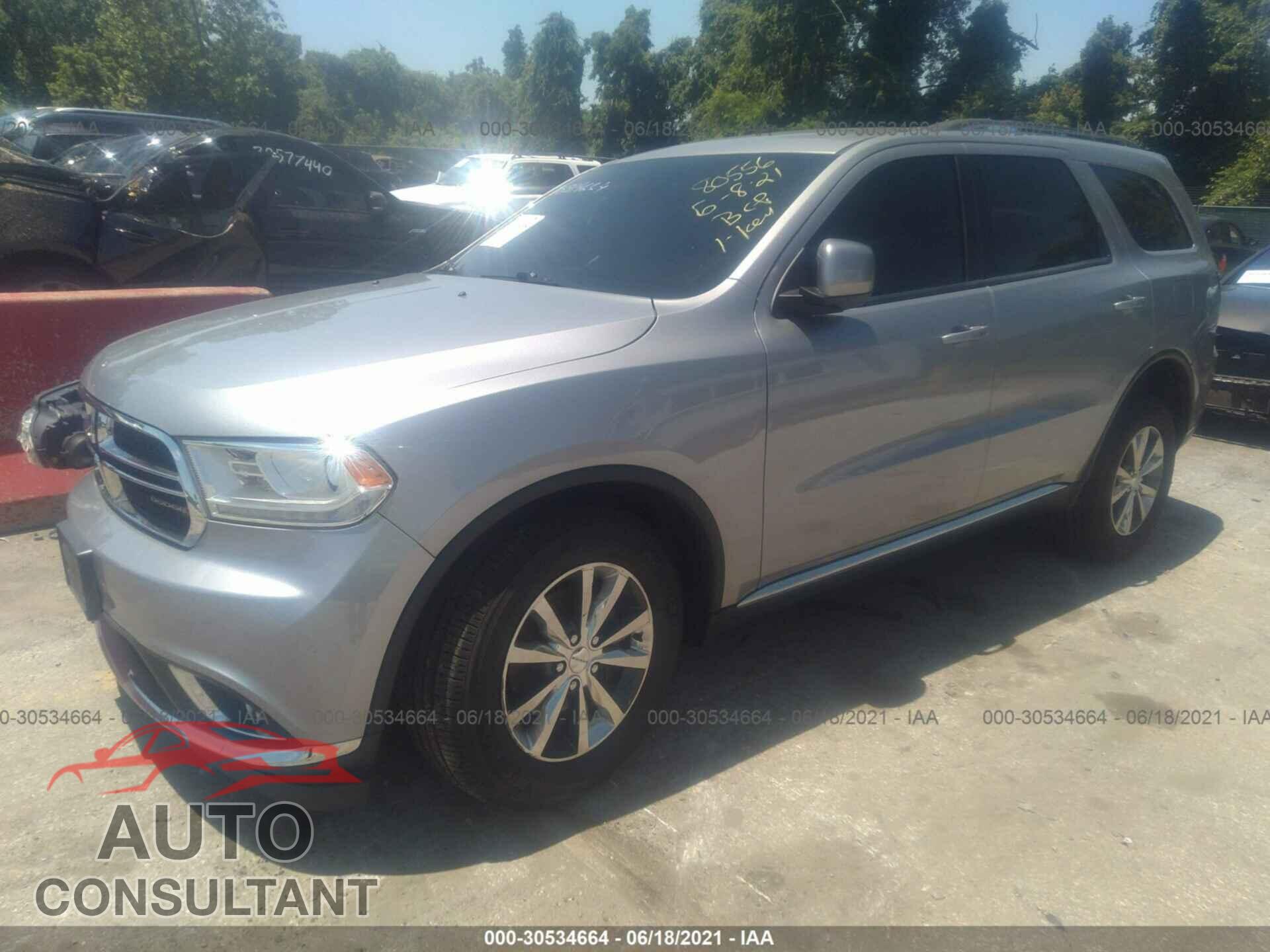 DODGE DURANGO 2016 - 1C4RDJDG1GC460074