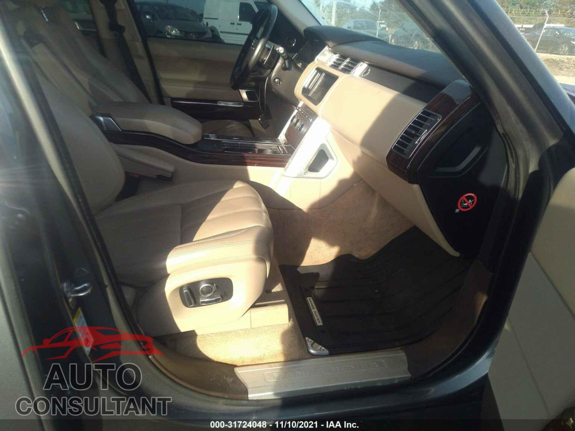 LAND ROVER RANGE ROVER 2016 - SALGS2VF1GA265217