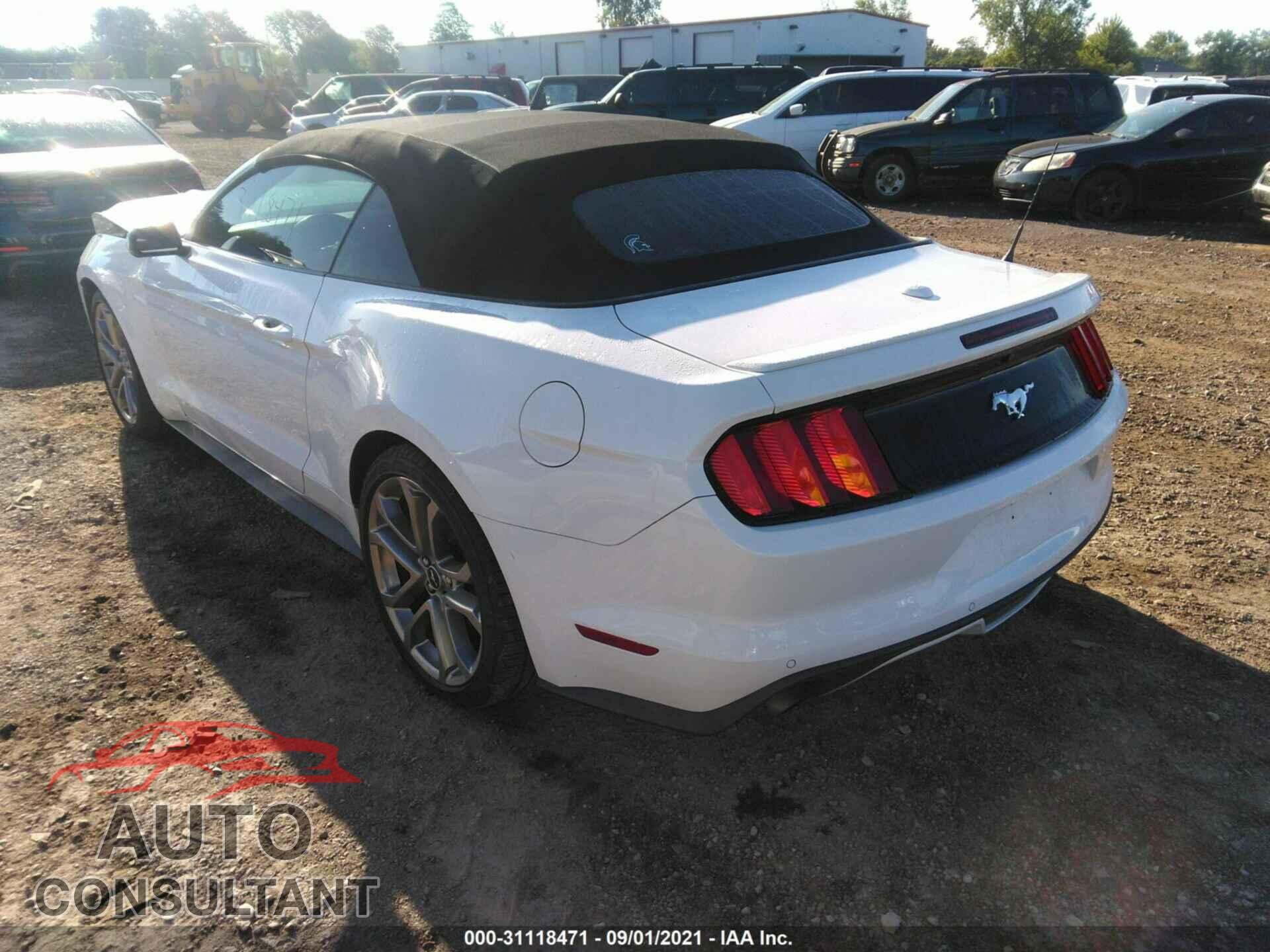 FORD MUSTANG 2017 - 1FATP8UH3H5331585