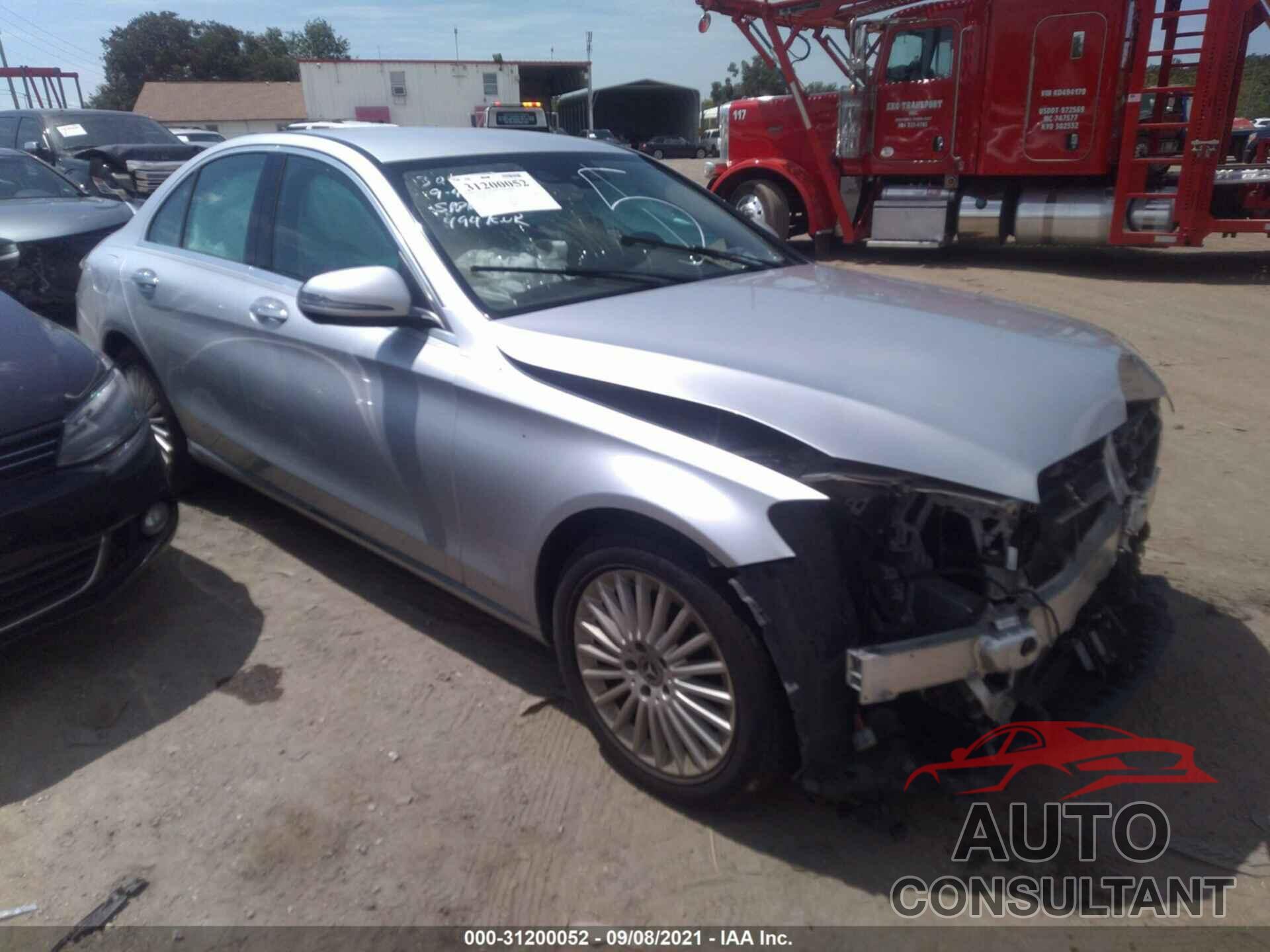 MERCEDES-BENZ C-CLASS 2017 - 55SWF4JBXHU216708