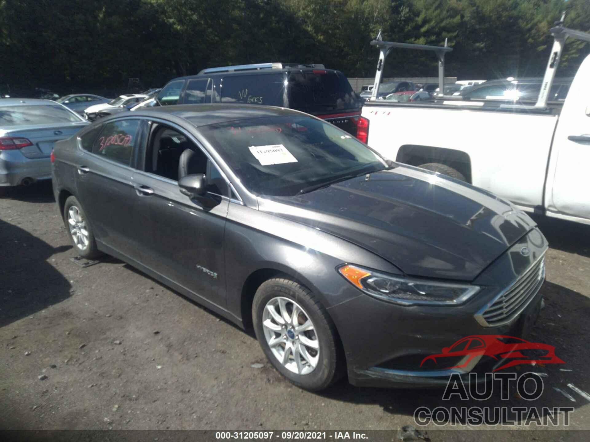 FORD FUSION HYBRID 2018 - 3FA6P0LU2JR127781