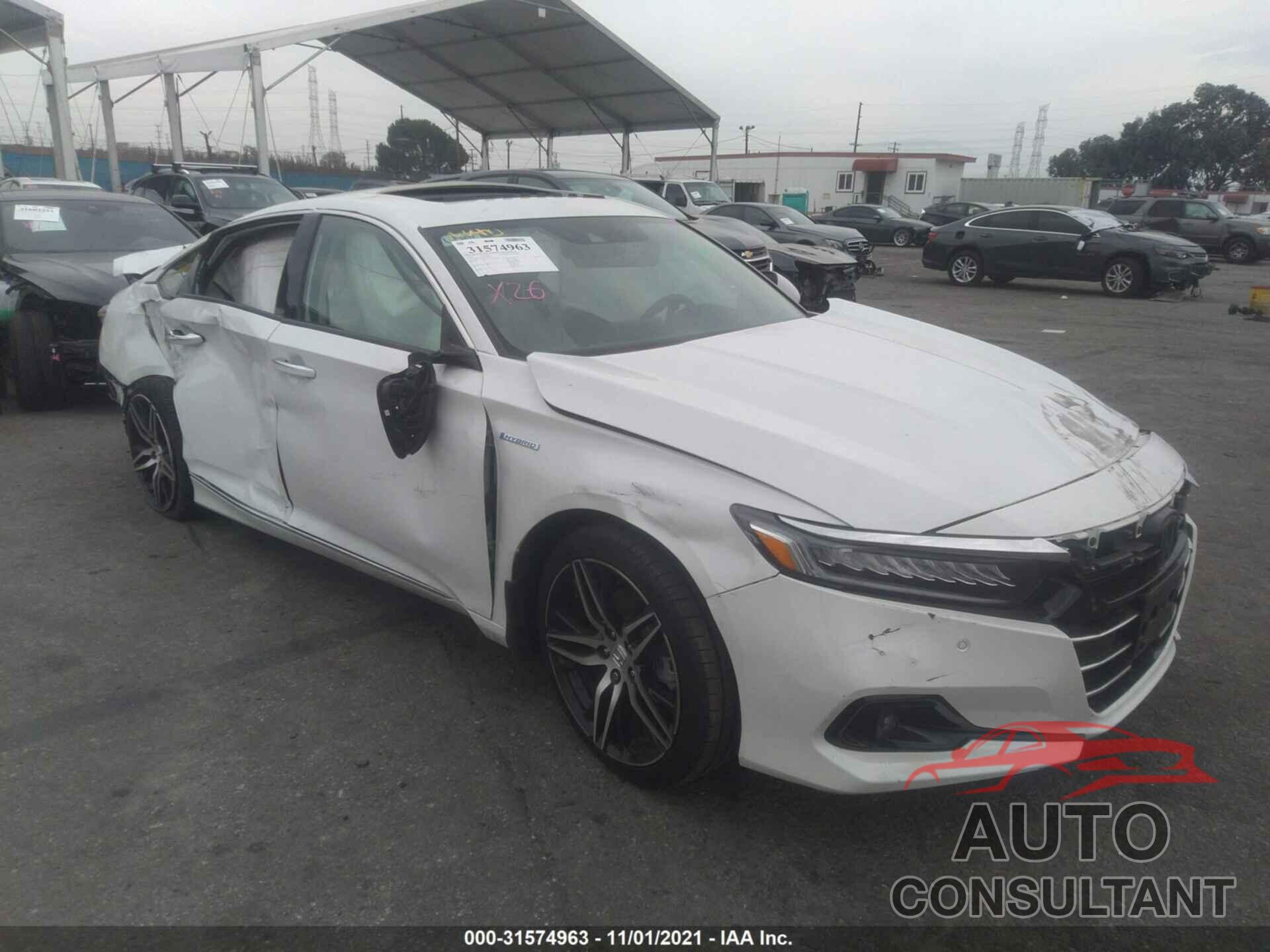 HONDA ACCORD HYBRID 2021 - 1HGCV3F94MA005242