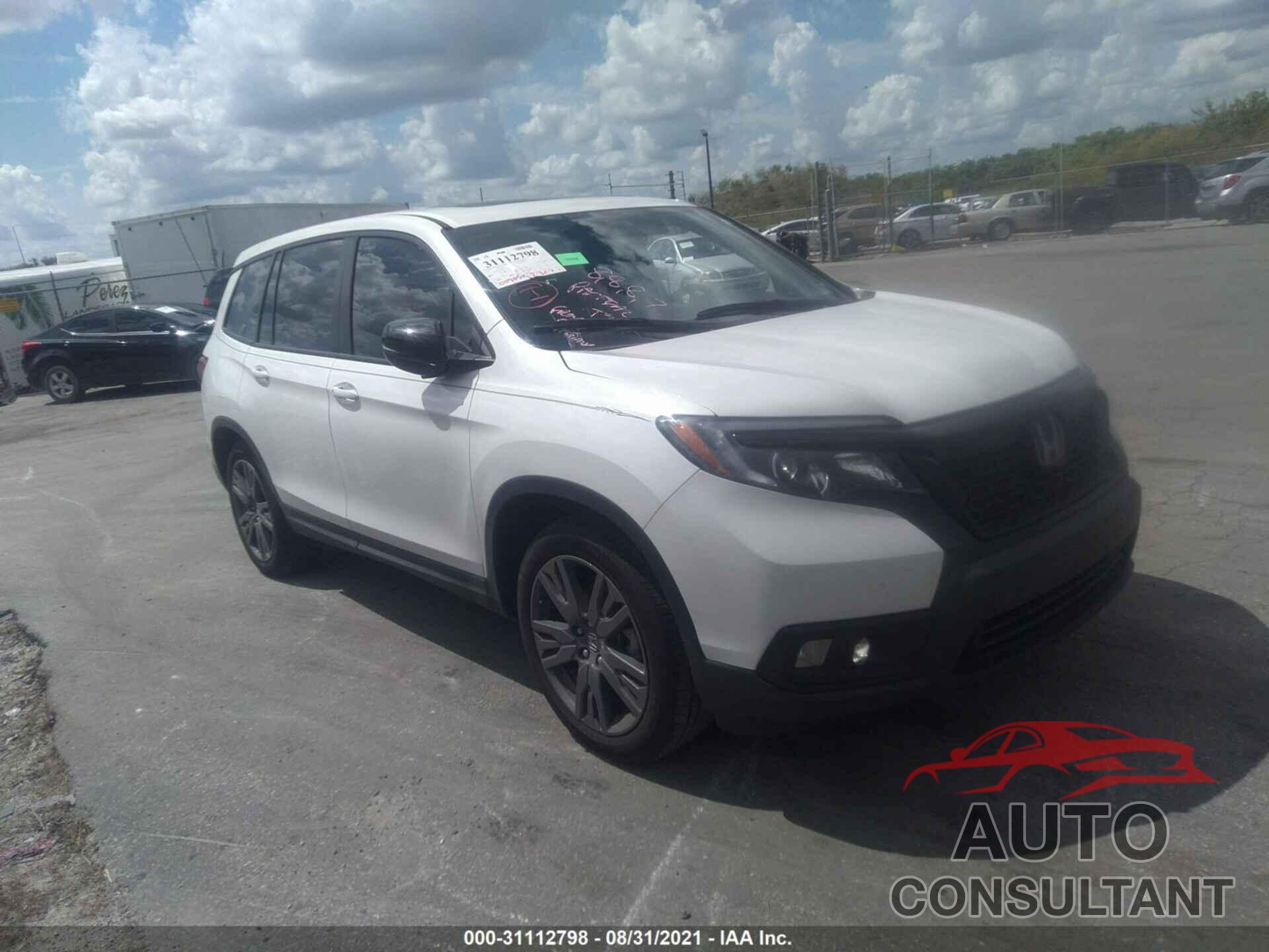 HONDA PASSPORT 2021 - 5FNYF7H54MB001122