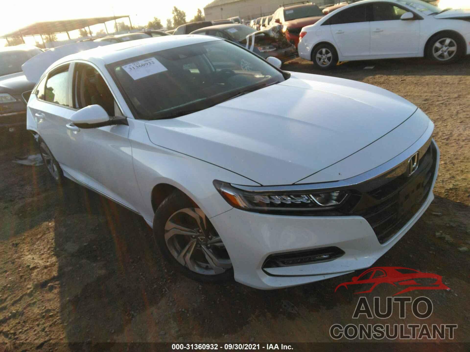 HONDA ACCORD SEDAN 2019 - 1HGCV1F58KA081416