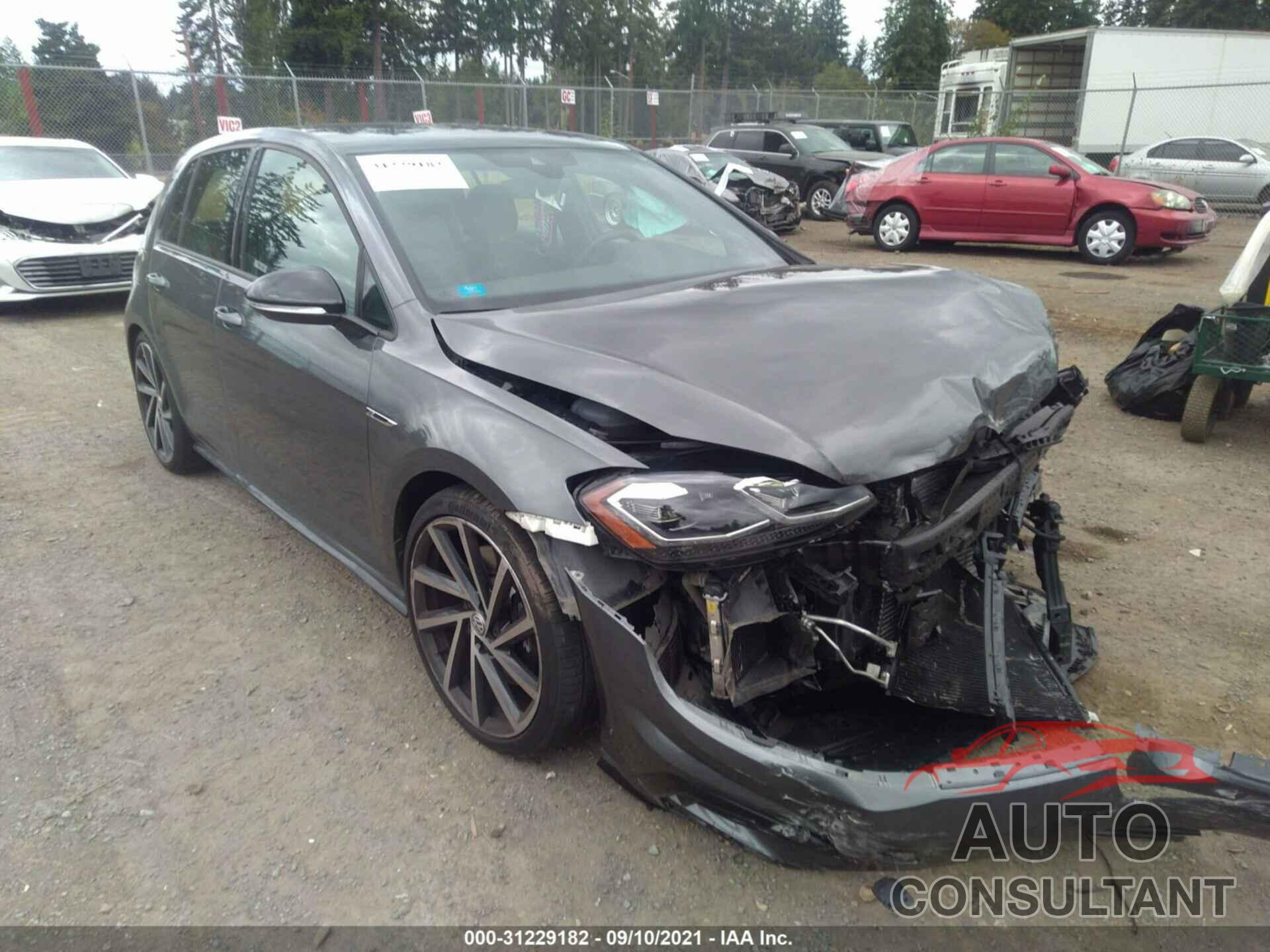 VOLKSWAGEN GOLF R 2018 - WVWVF7AU5JW068226