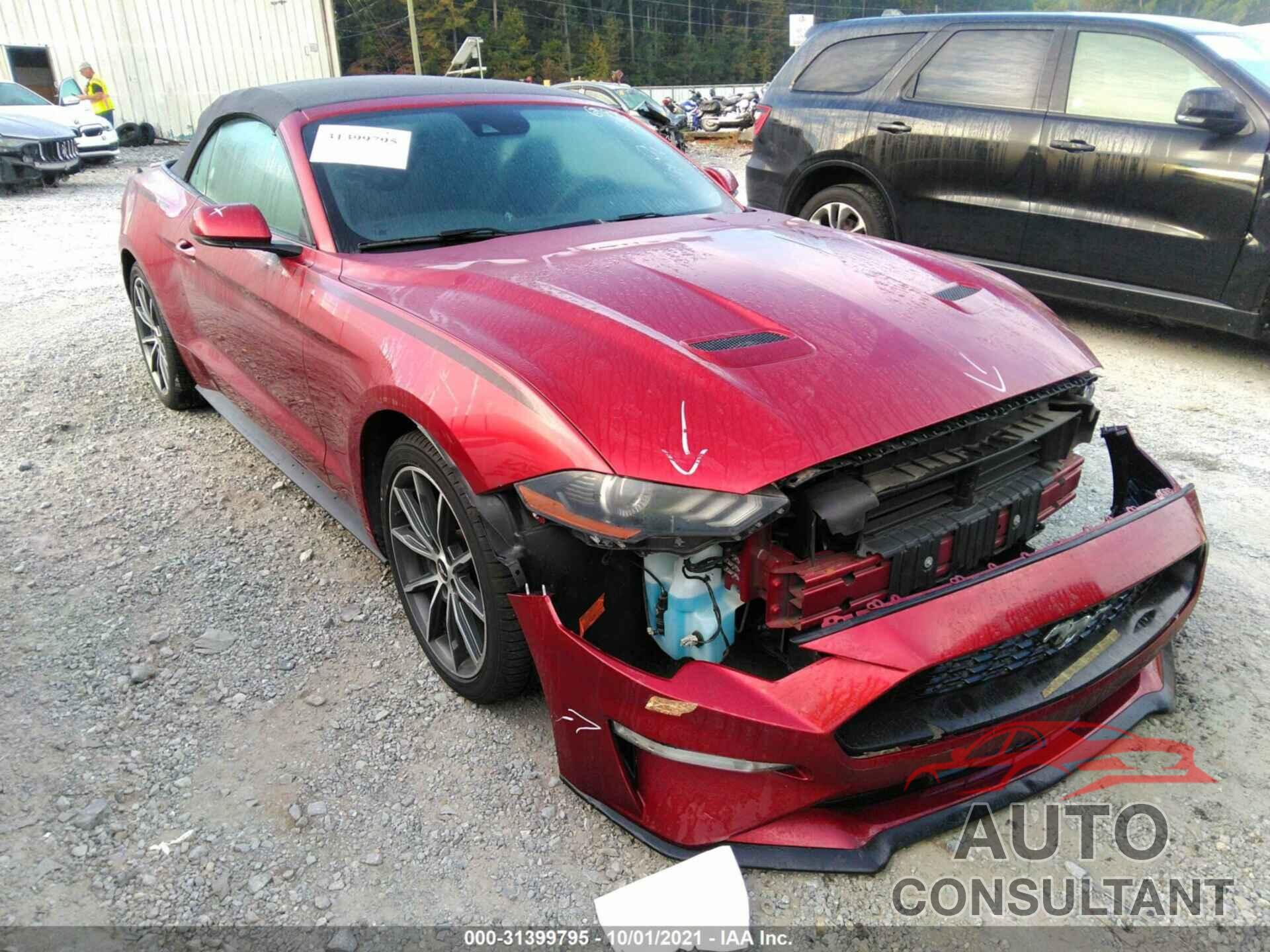 FORD MUSTANG 2019 - 1FATP8UH7K5150934