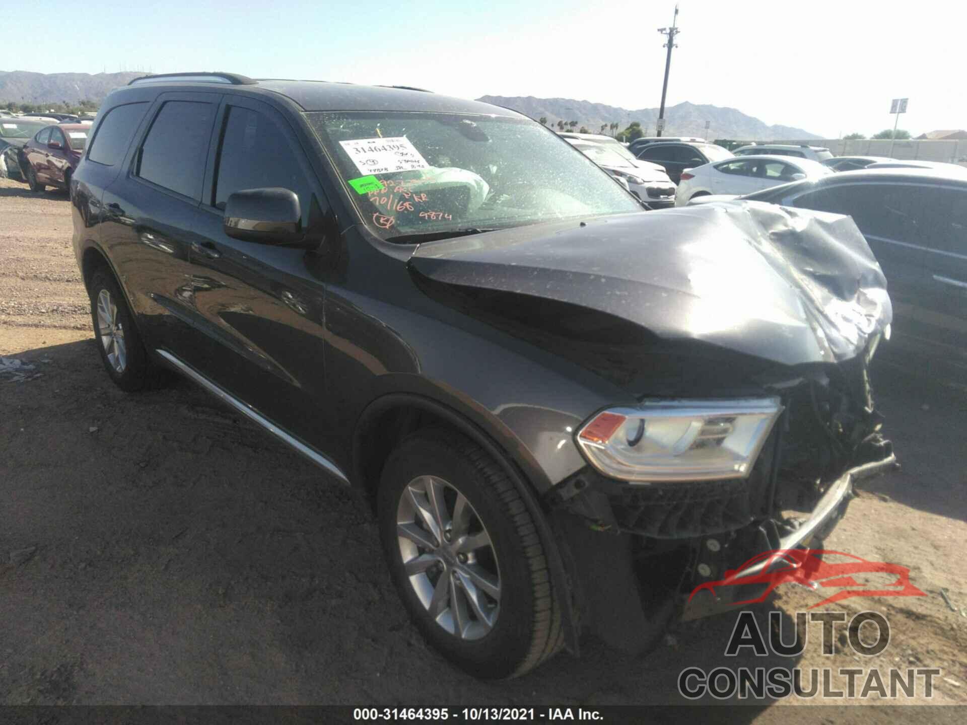 DODGE DURANGO 2018 - 1C4RDHAG5JC254874