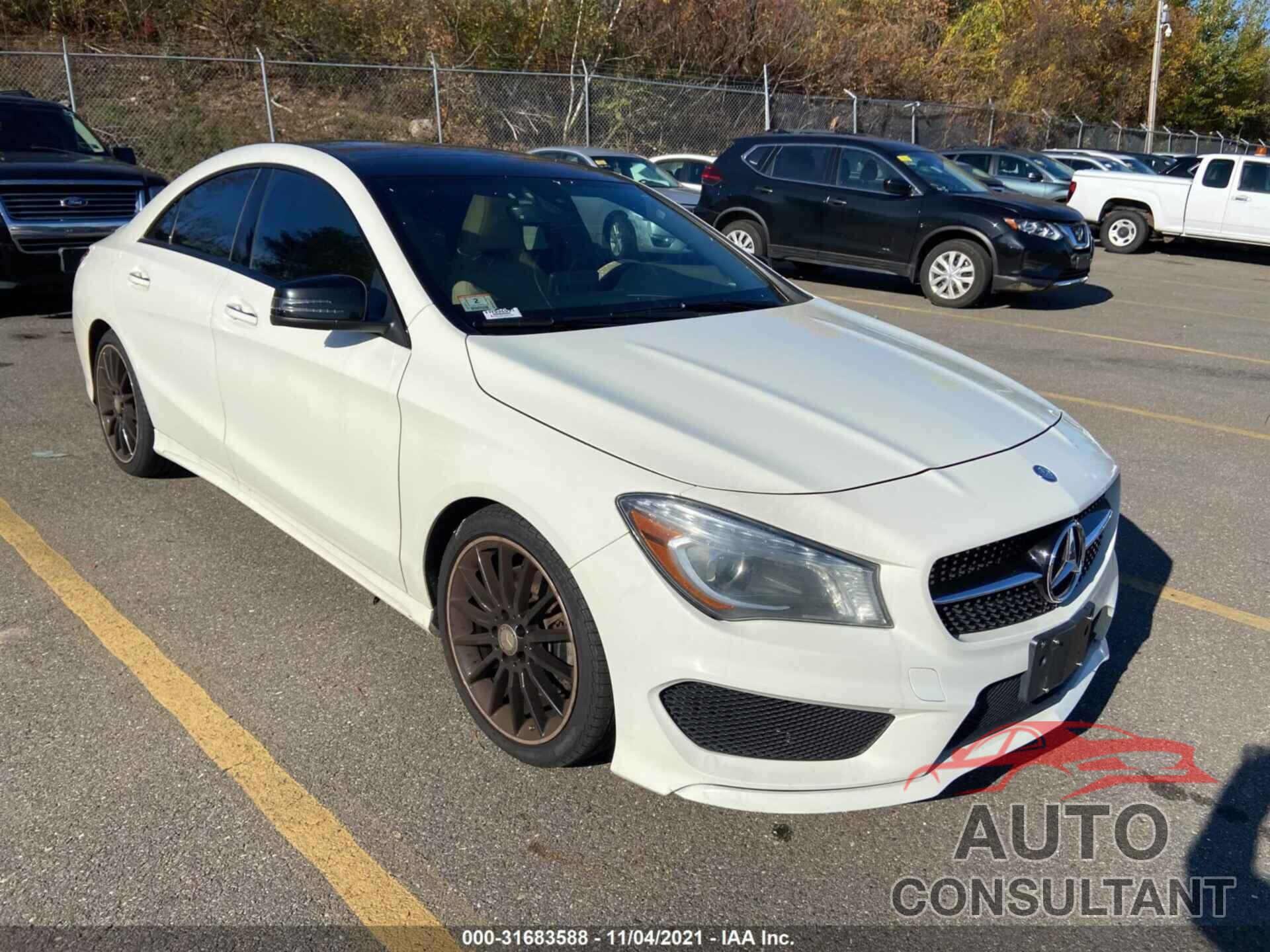 MERCEDES-BENZ CLA 2016 - WDDSJ4GB1GN367805