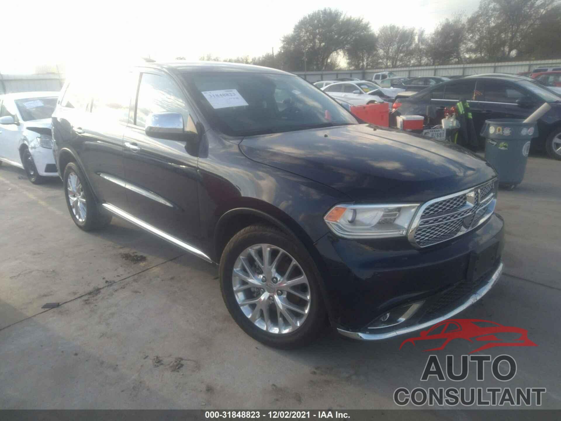 DODGE DURANGO 2017 - 1C4RDHAG8HC610955