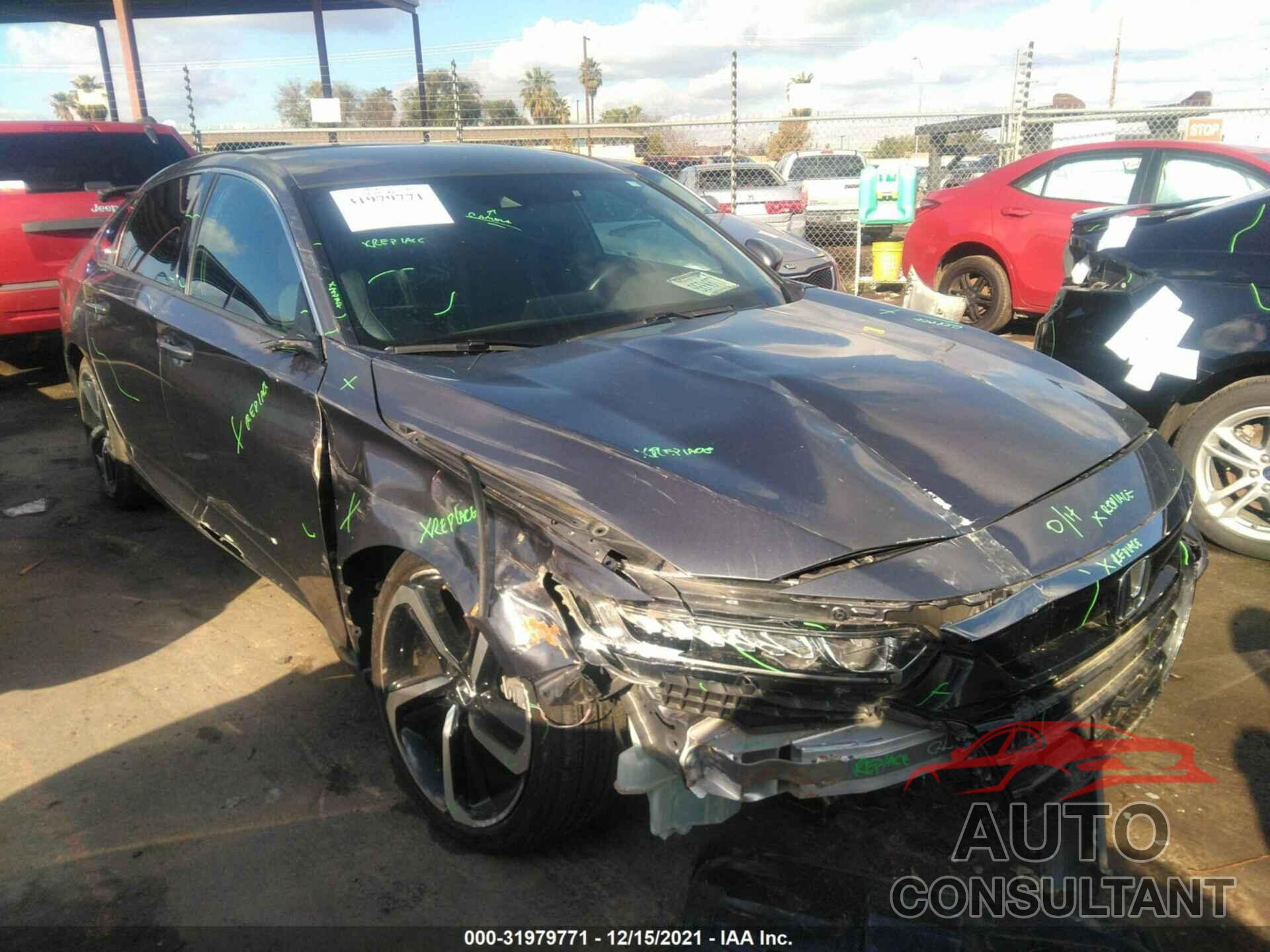 HONDA ACCORD SEDAN 2018 - 1HGCV1F30JA136308