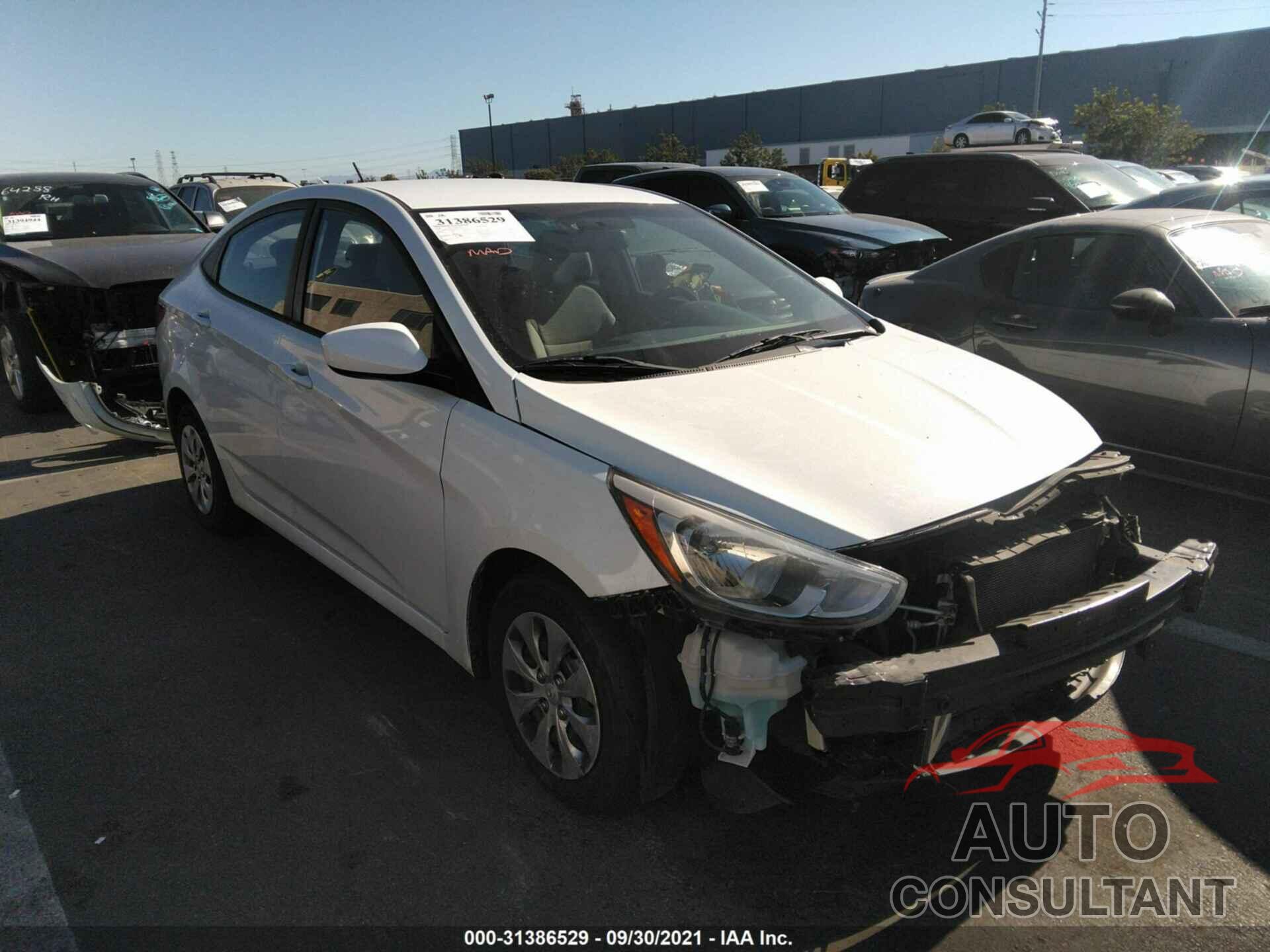 HYUNDAI ACCENT 2016 - KMHCT4AE5GU031569