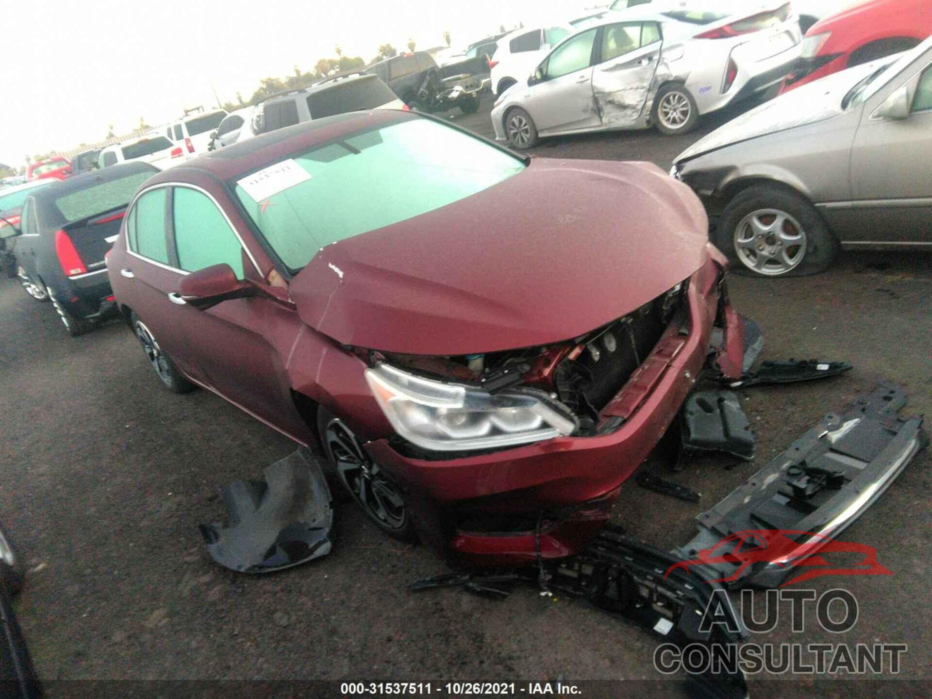 HONDA ACCORD SEDAN 2017 - 1HGCR2F81HA105584