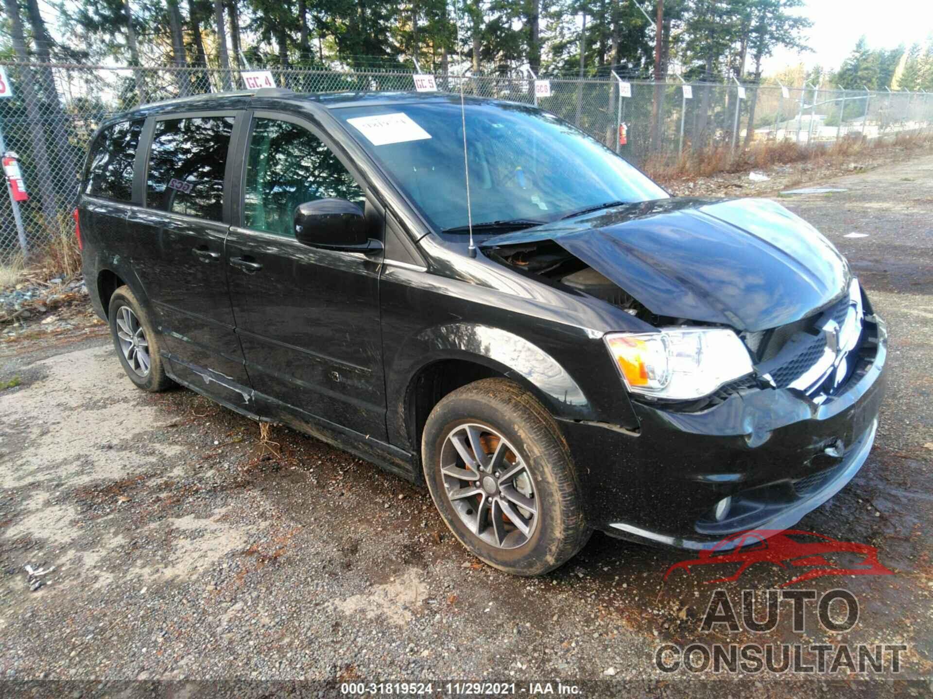 DODGE GRAND CARAVAN 2017 - 2C4RDGCG8HR860470