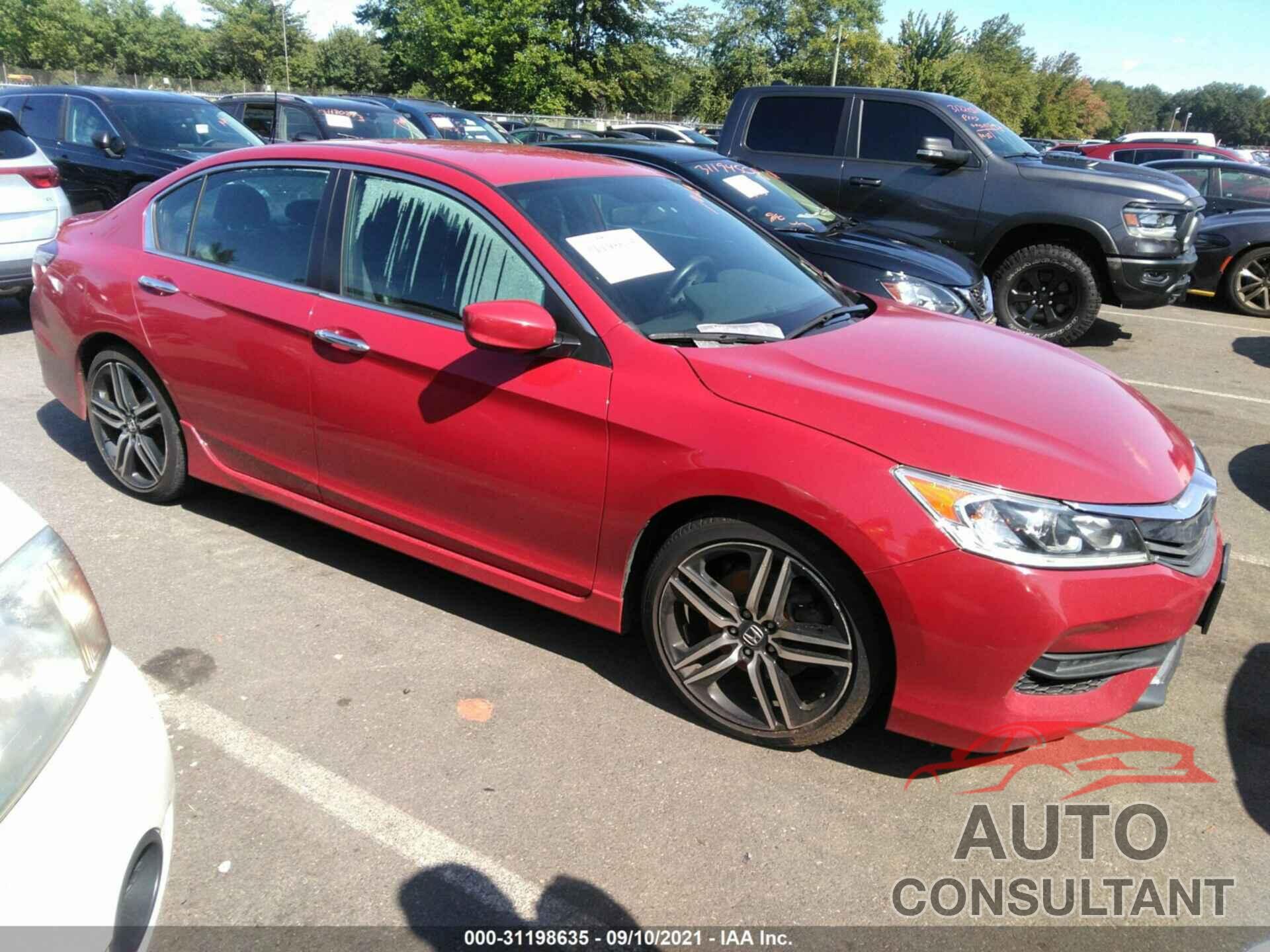 HONDA ACCORD SEDAN 2017 - 1HGCR2F57HA168260