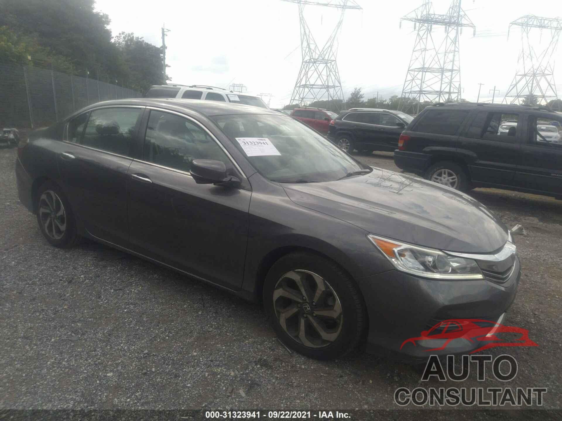 HONDA ACCORD SEDAN 2016 - 1HGCR2F86GA190873