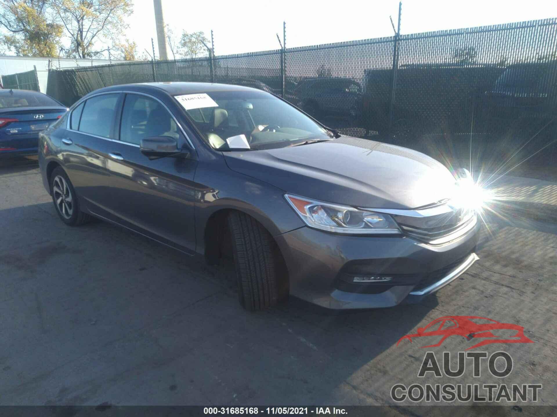 HONDA ACCORD SEDAN 2017 - 1HGCR2F81HA245523