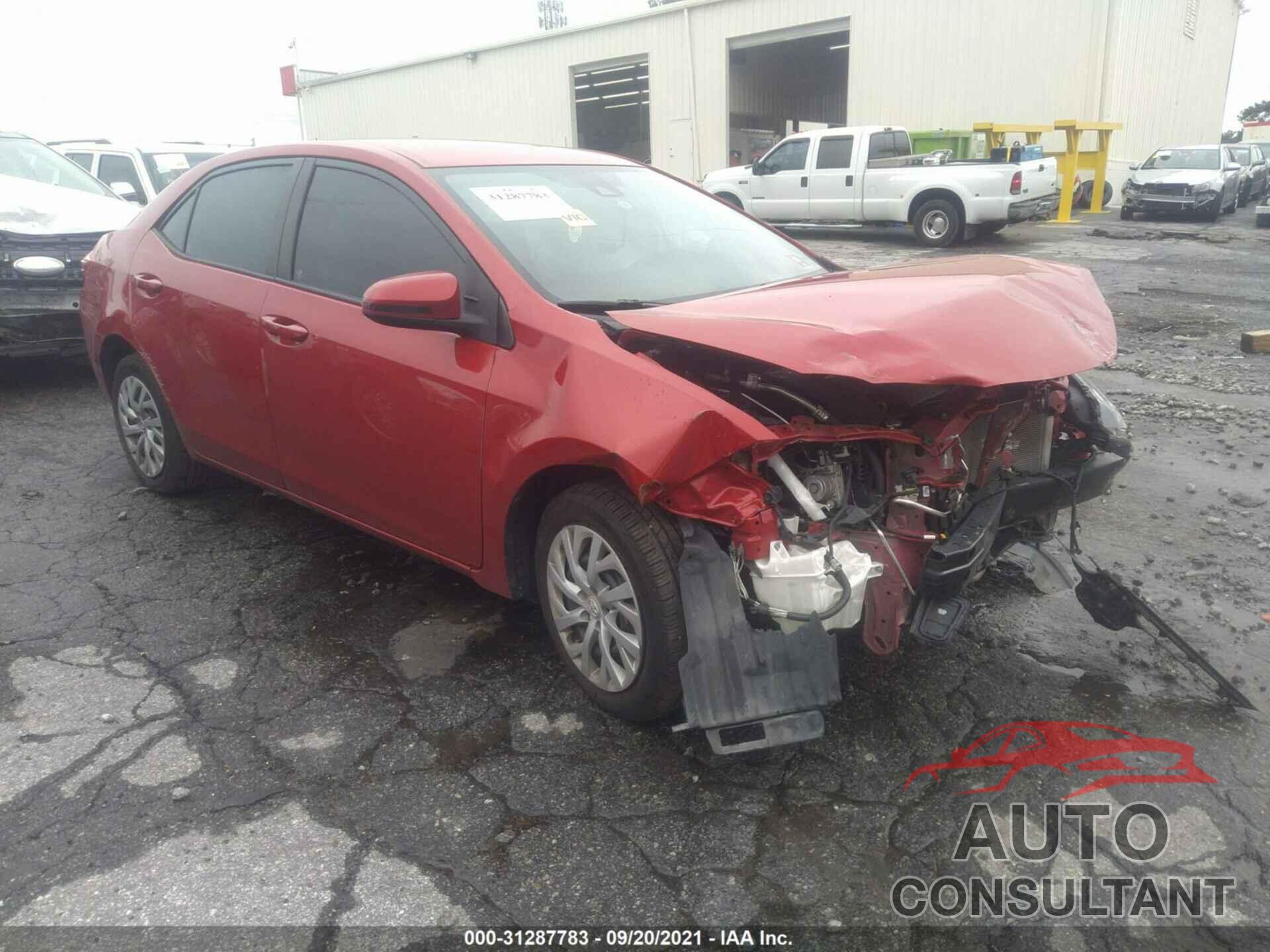 TOYOTA COROLLA 2017 - 2T1BURHE3HC778618